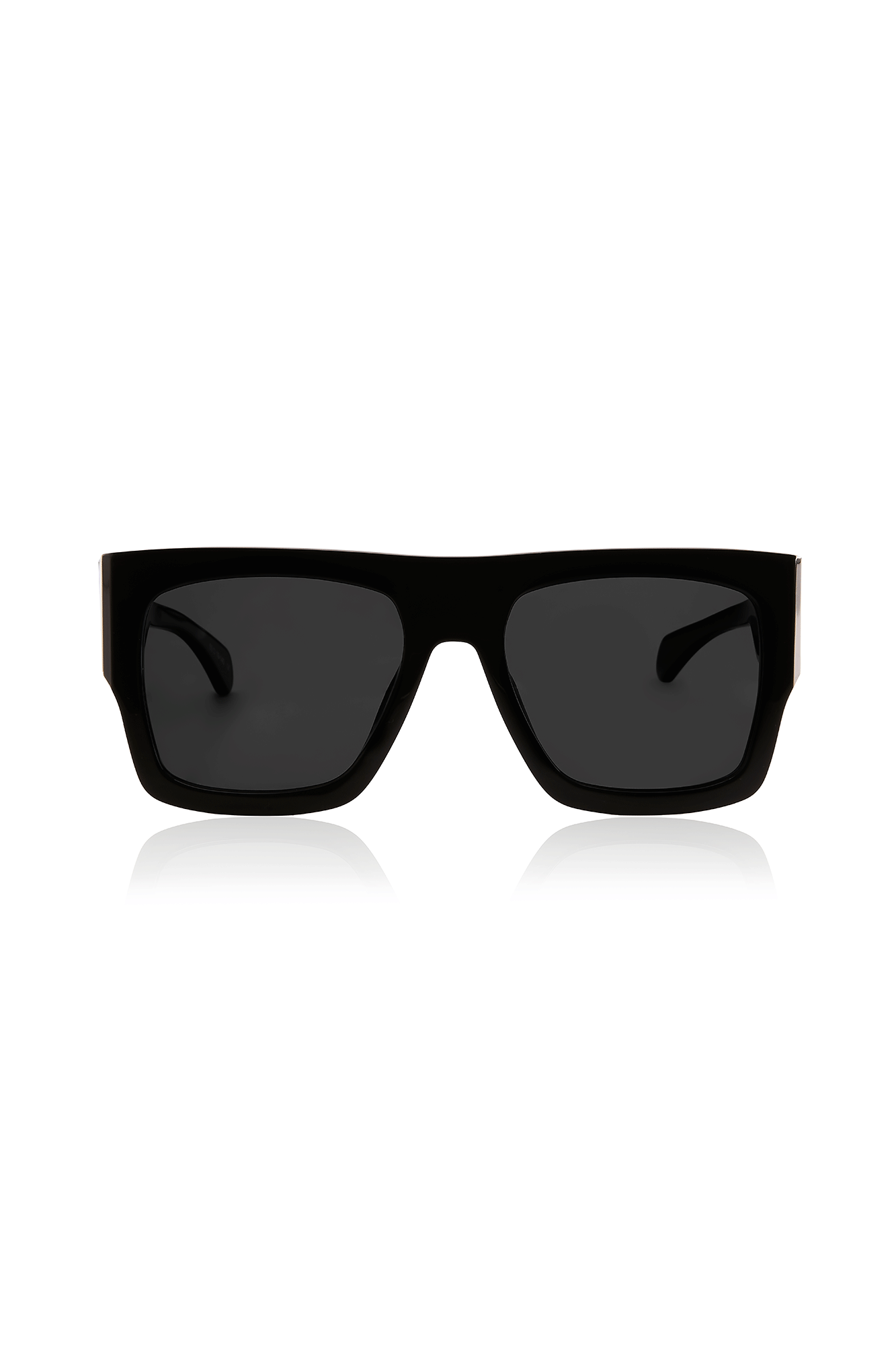 The Caino Sunglasses from Oscar x Frank combine modern construction and stylish design. The ultra-lightweight frame is finished with a luxurious gloss black, while the lenses provide superior clarity and protection. Perfect for any occasion.