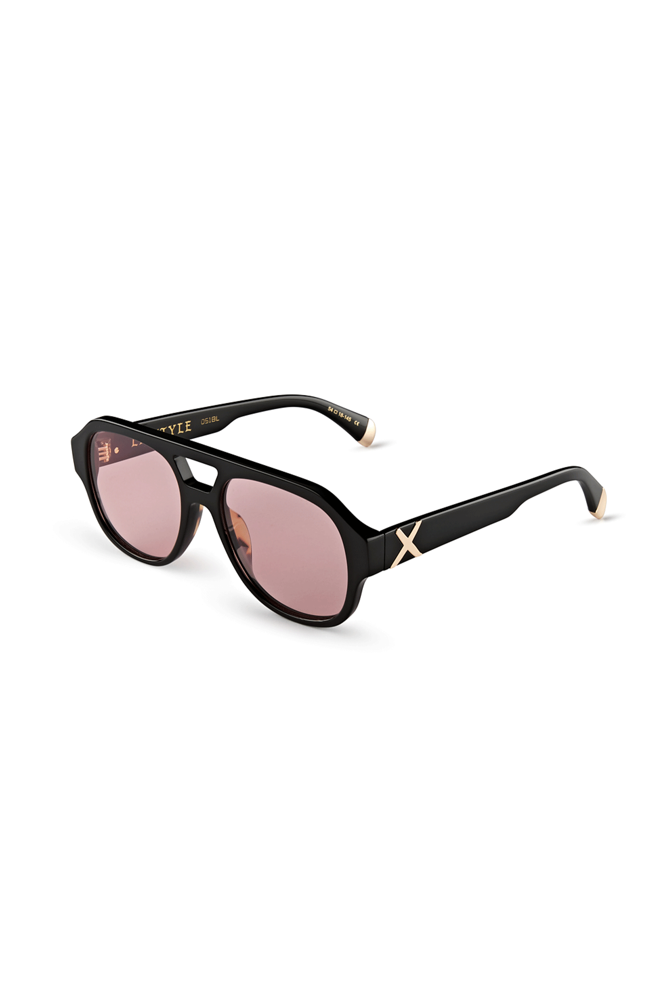 Le Style Gloss Black - Pink Lens