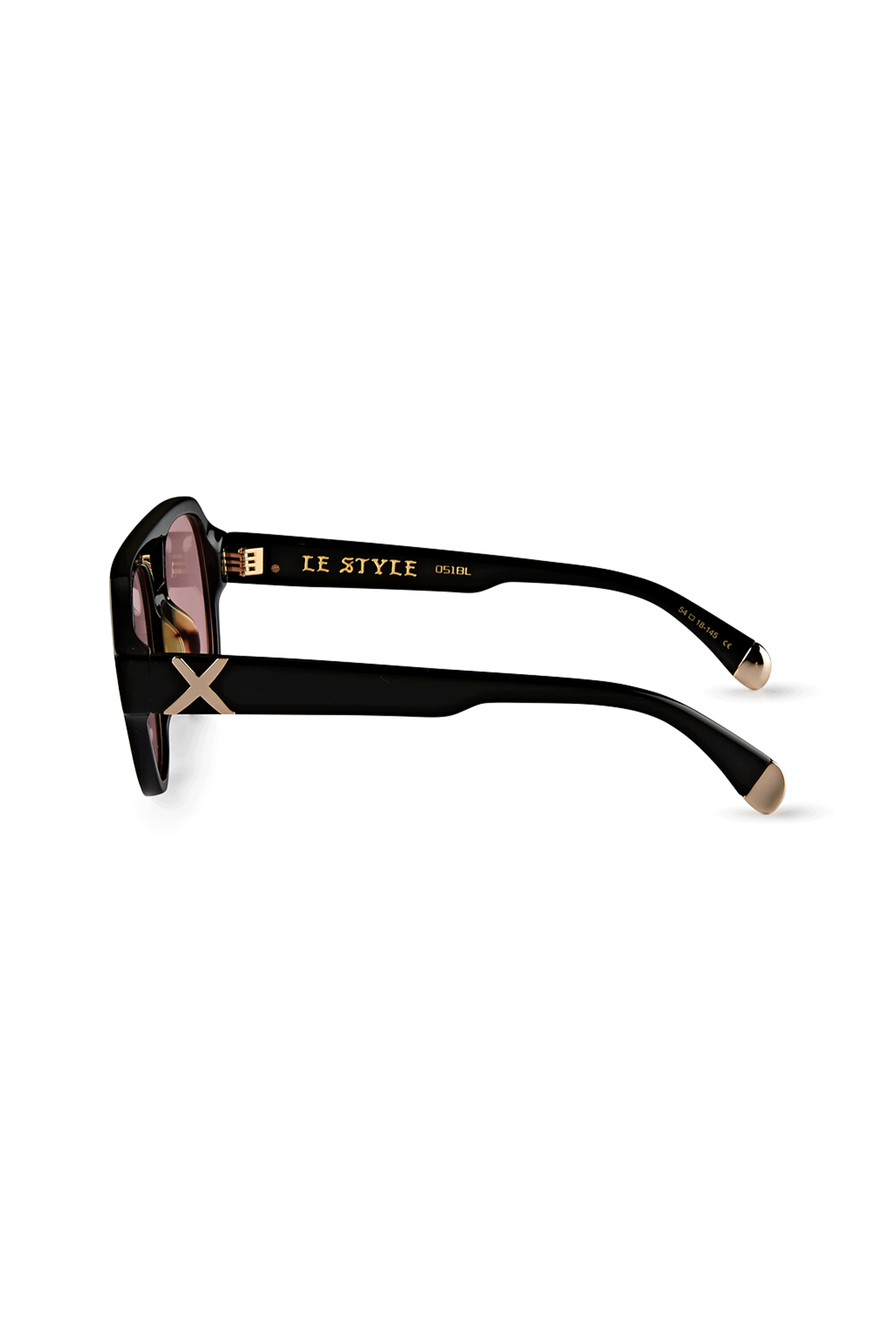 Le Style Gloss Black - Pink Lens