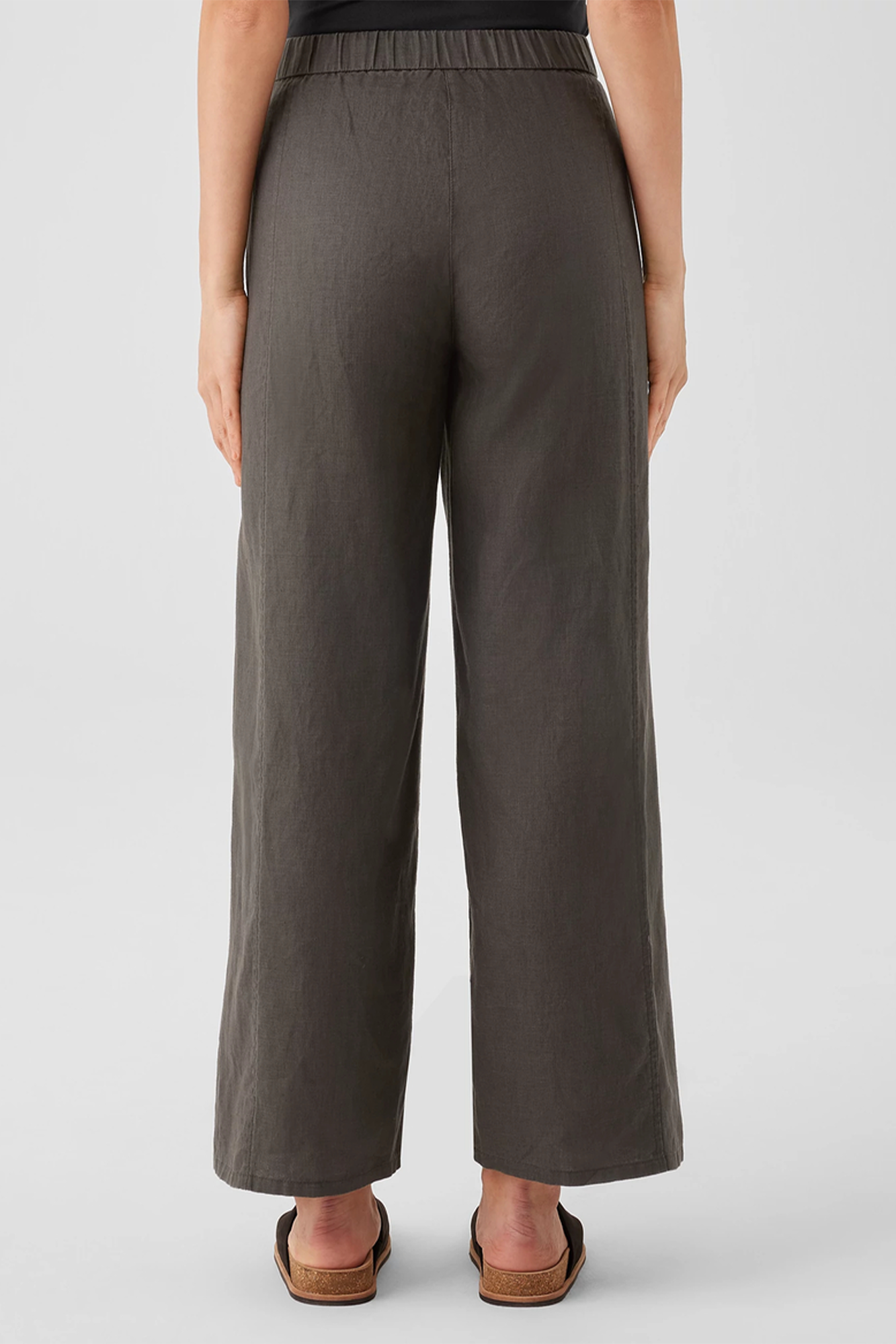 Wide Ankle Pant-GRVE