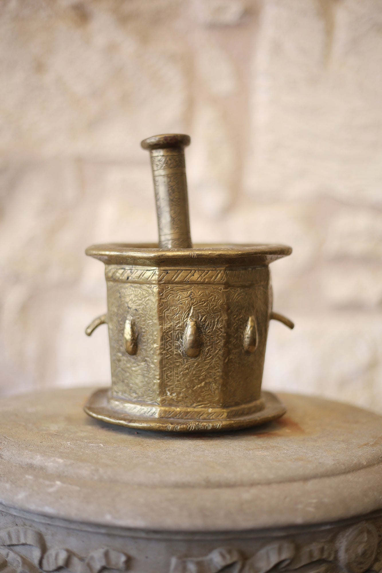 Asian Mortar & Pestle Set
