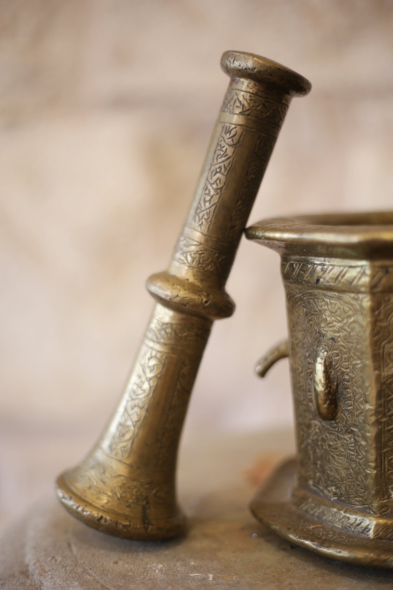 Asian Mortar & Pestle Set