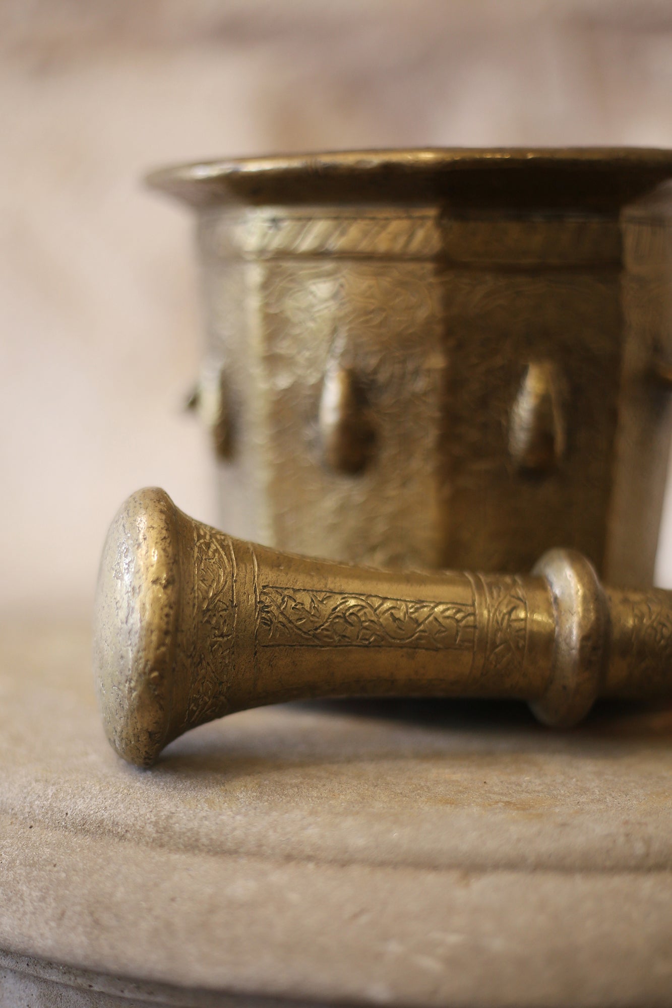 Asian Mortar & Pestle Set