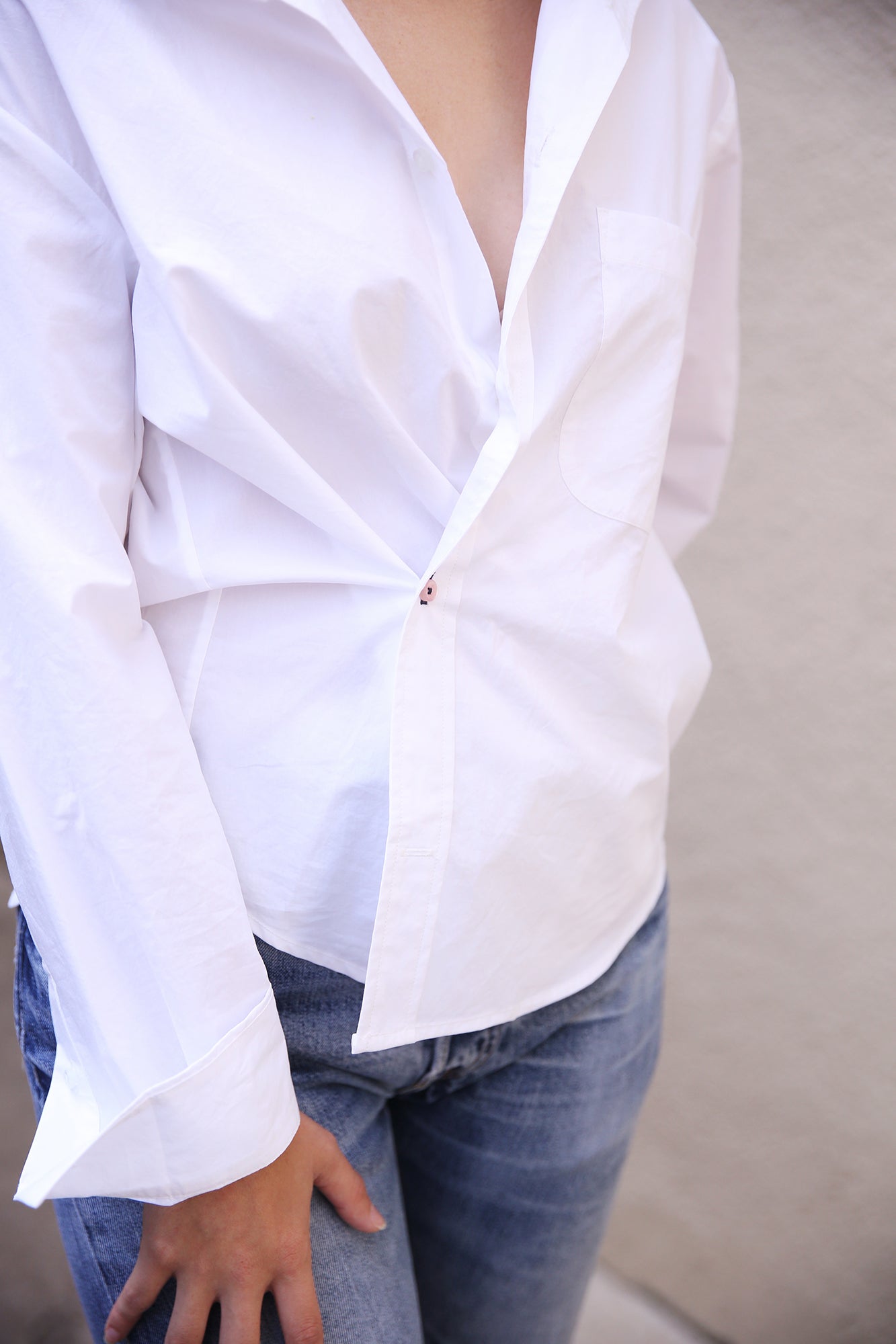 The DAILY Shirt Optic White