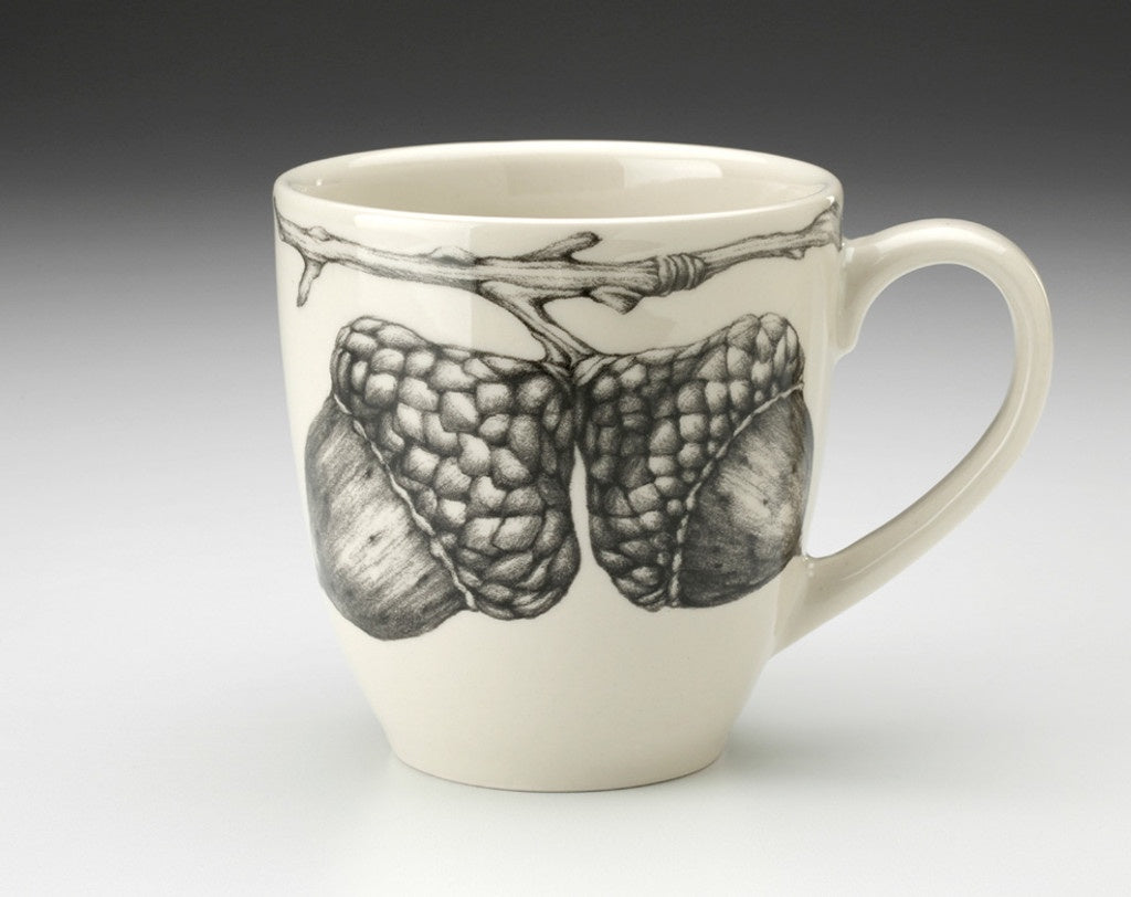 ZINDEL Mug Double Acorn - White