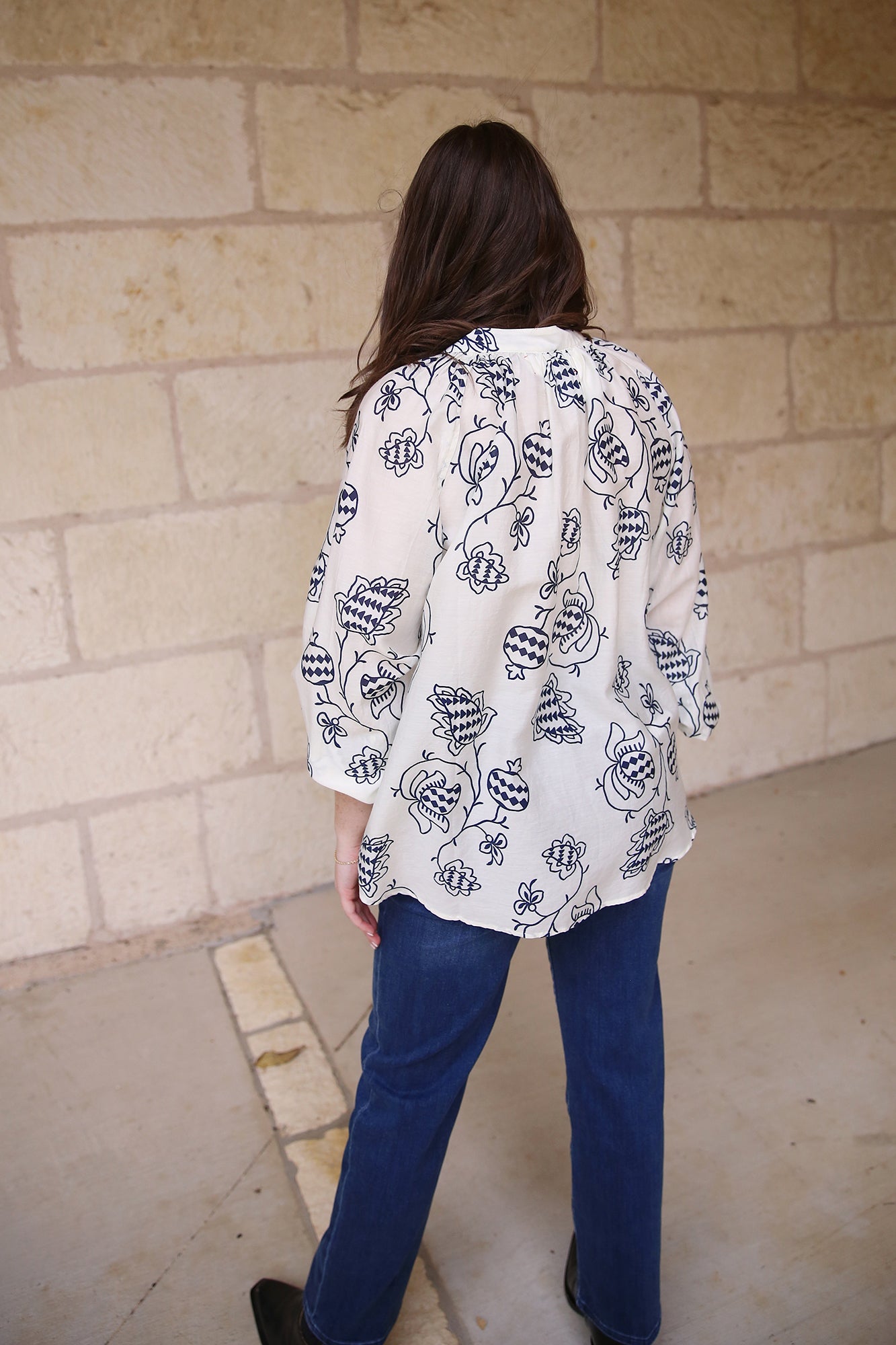 Evan Shirt Cream Pom