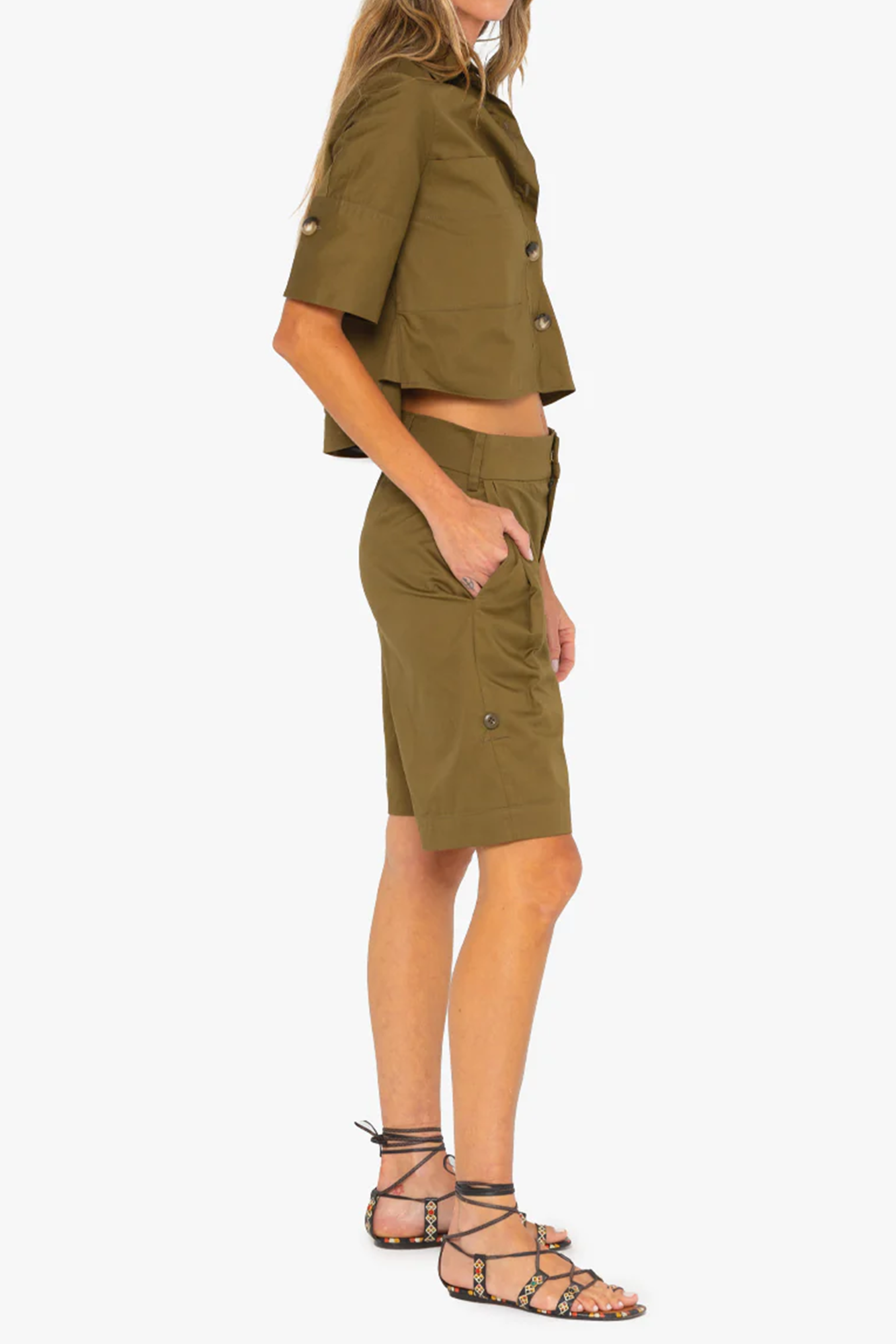 Elio Short Army Green