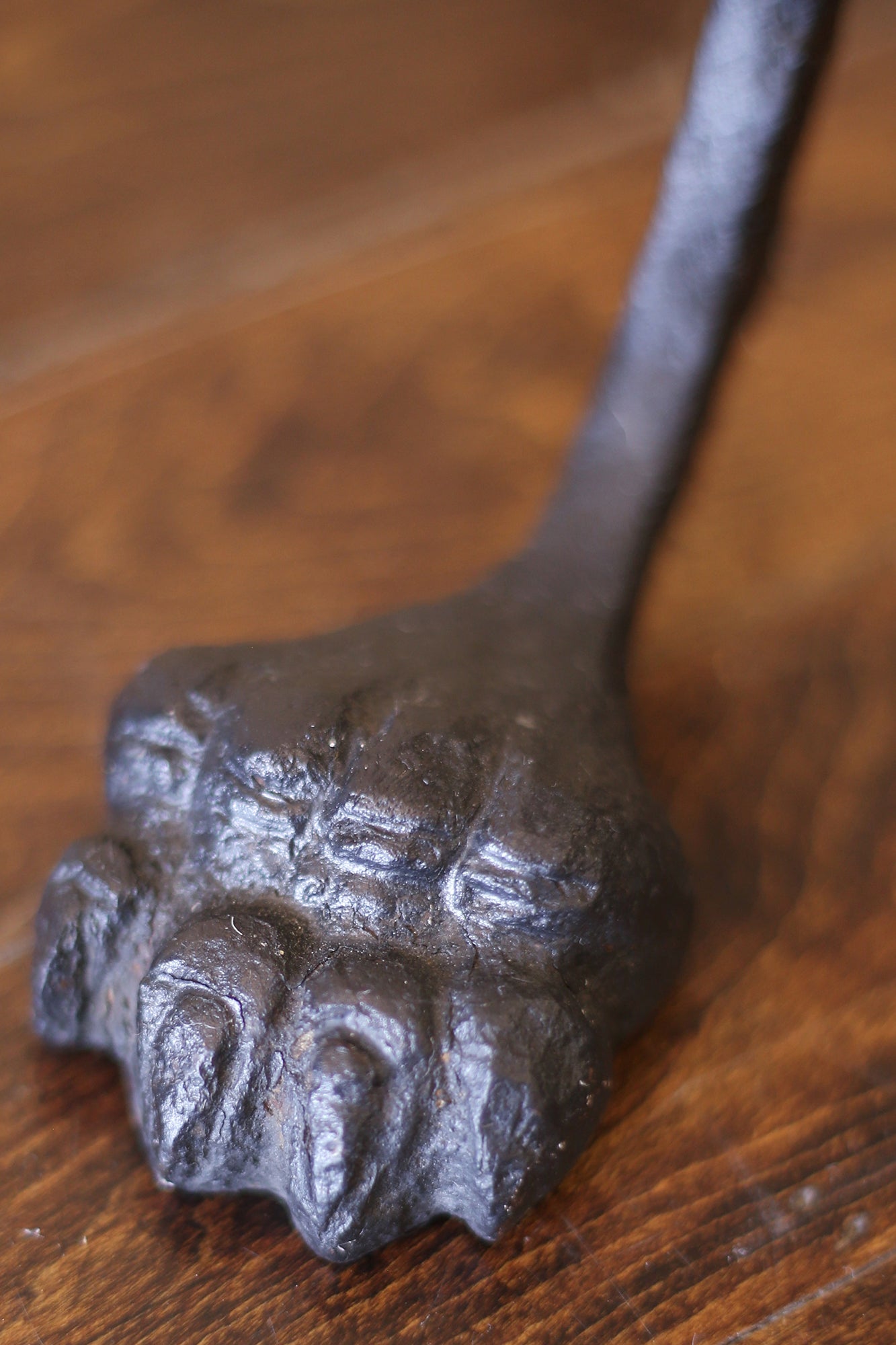 Iron & Marble Plant Stands - PAIR