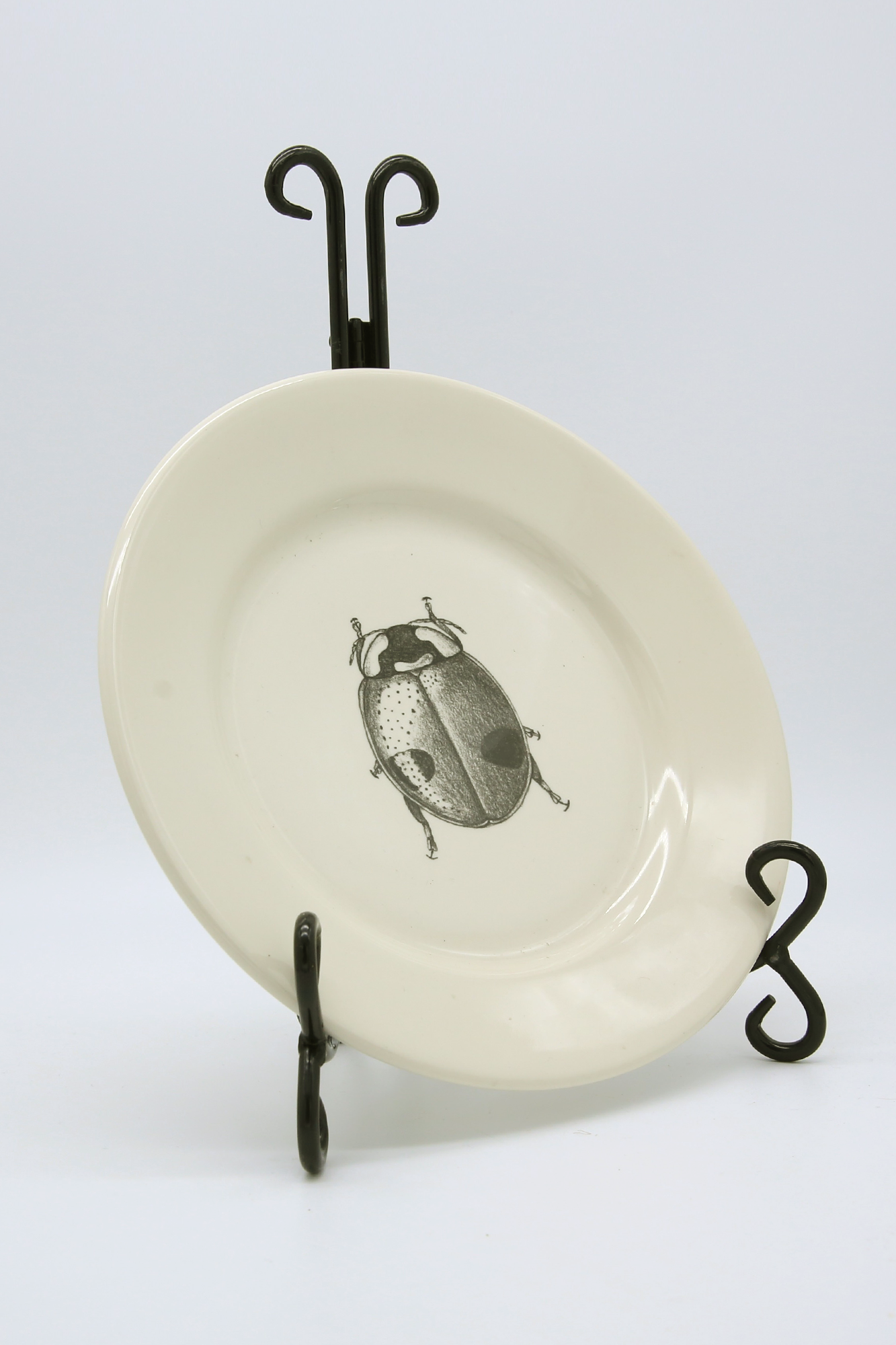 ZINDEL Salad Plate Lady Beetle