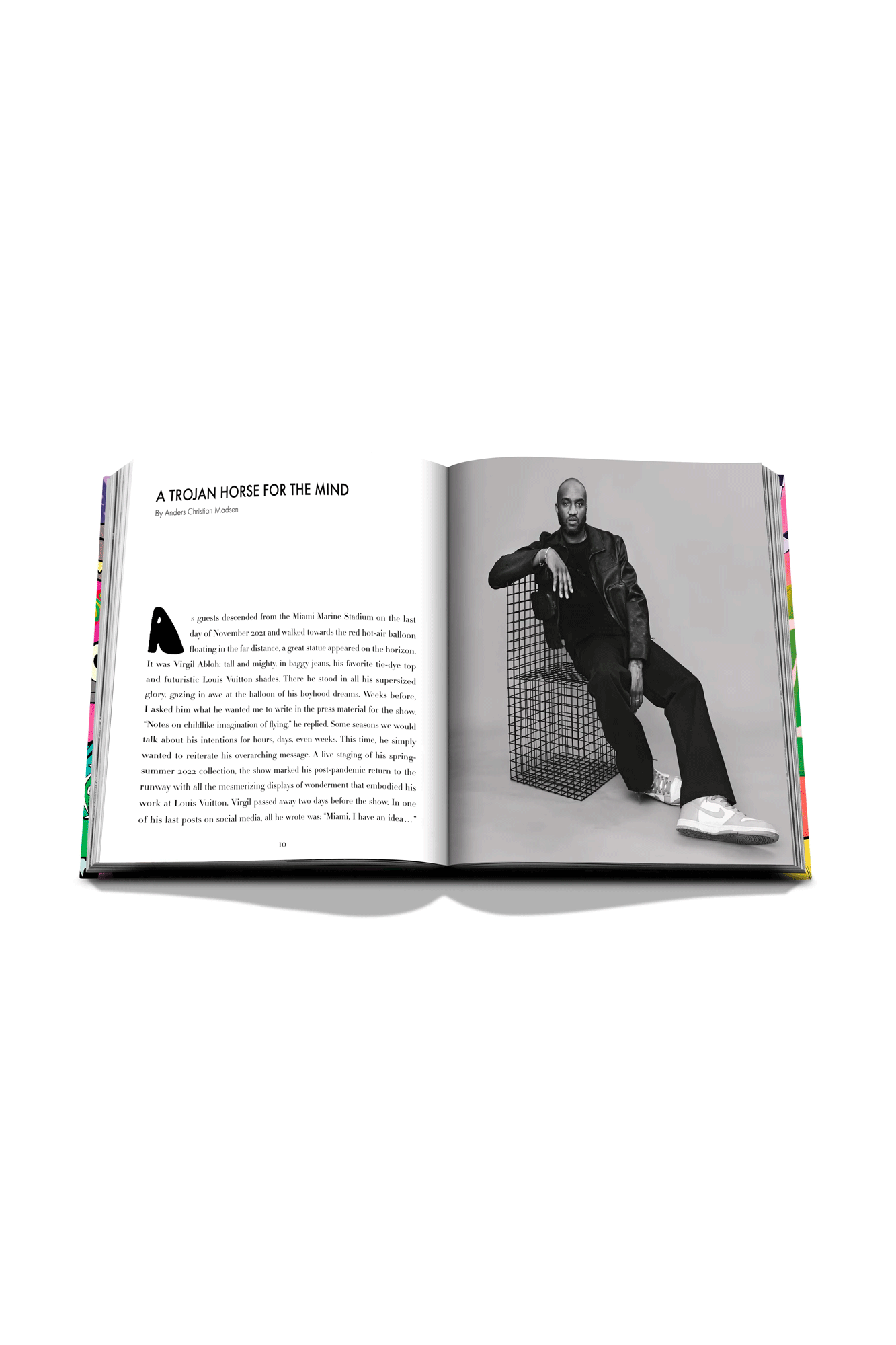 Louis Vuitton: Virgil Abloh (Classic Cartoon Cover)
