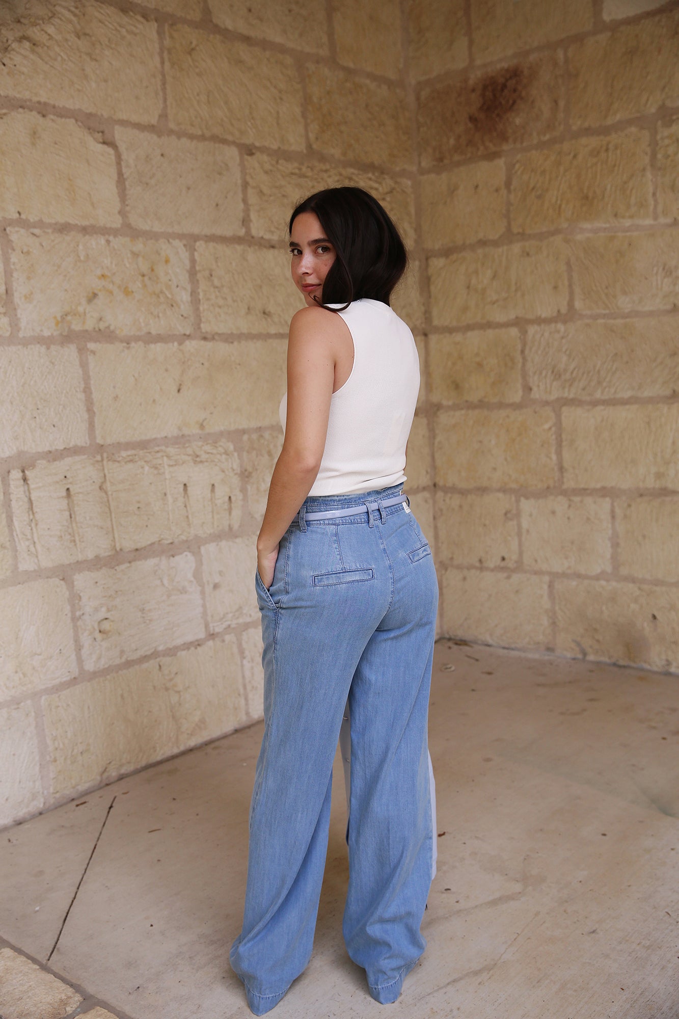 Beach House Winona Rethink Together Pants Light Denim