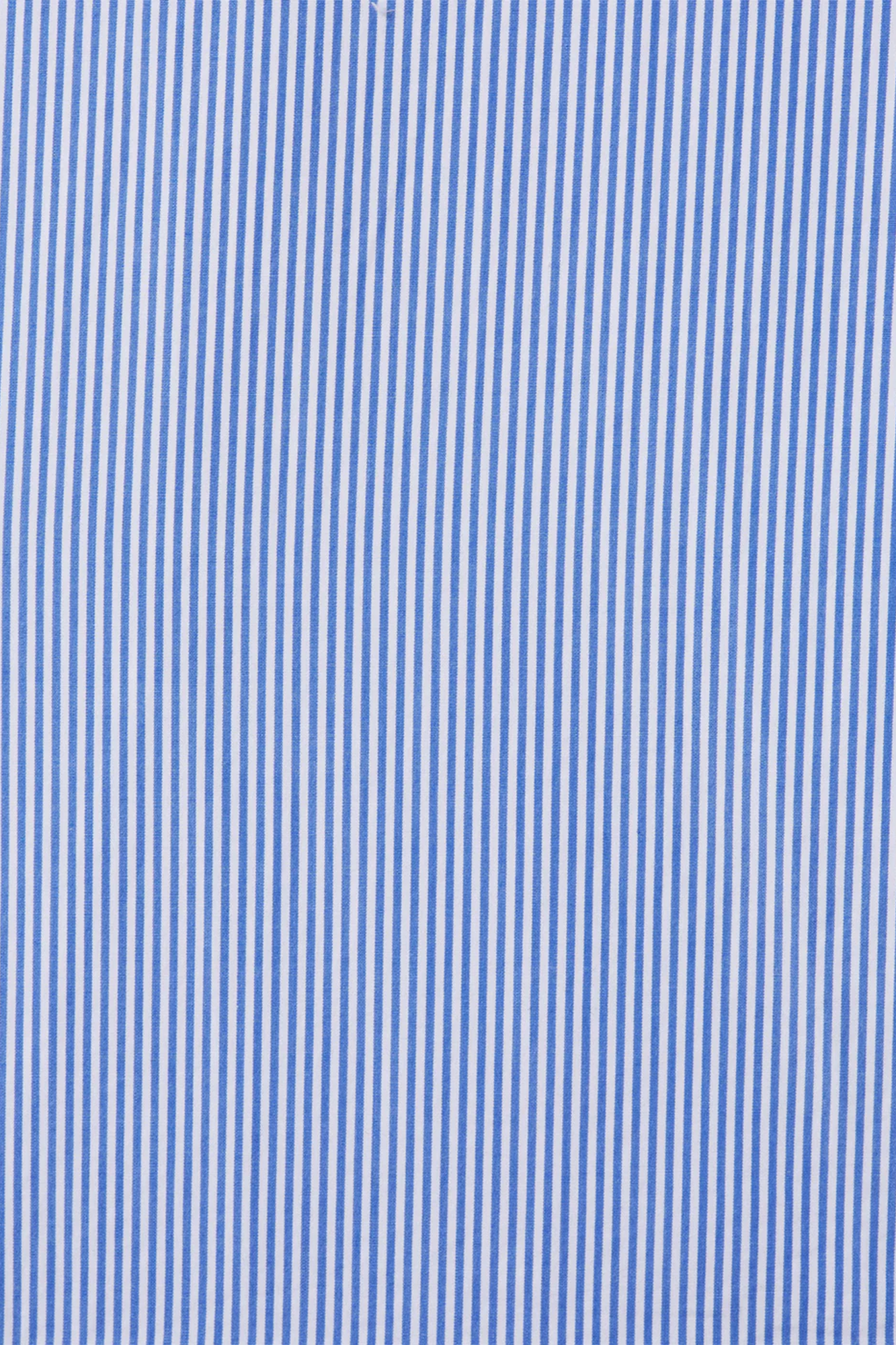 Marianne B Ruffle Sleeve Shirt Blue/White Stripe