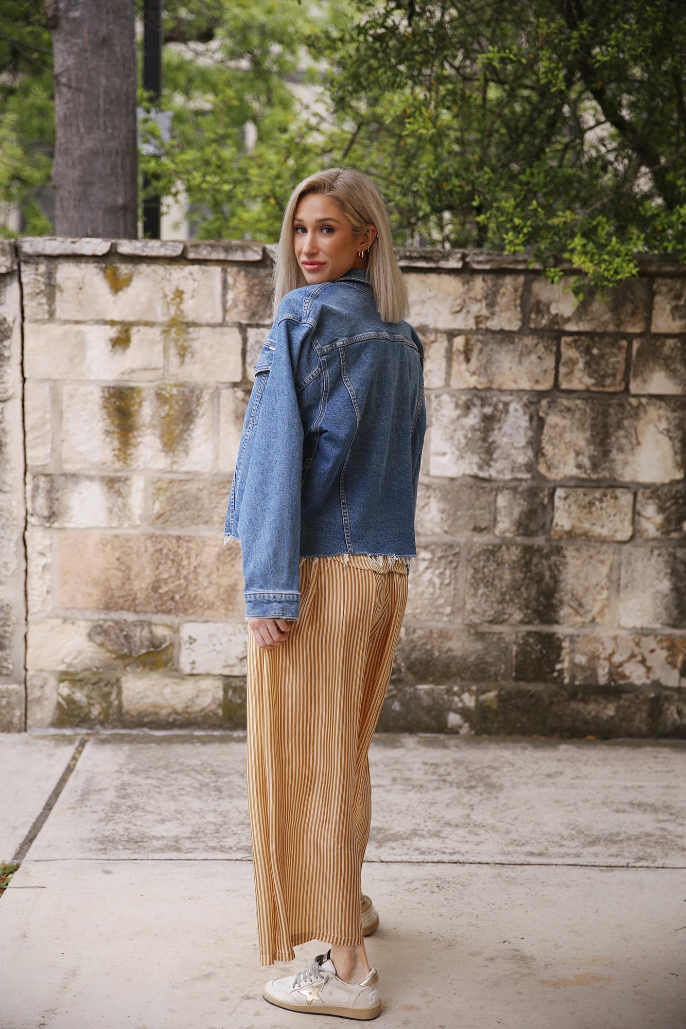 Herra Pants Caramel/Ecru