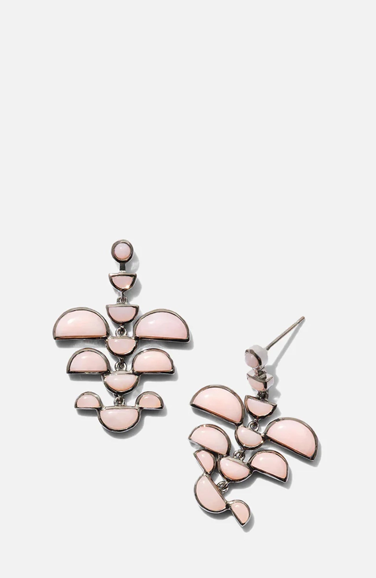Phoenix Earrings Pink Opal