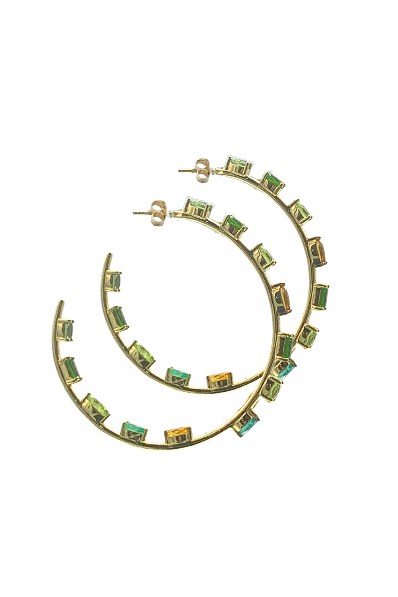 Large Goddess Hoops