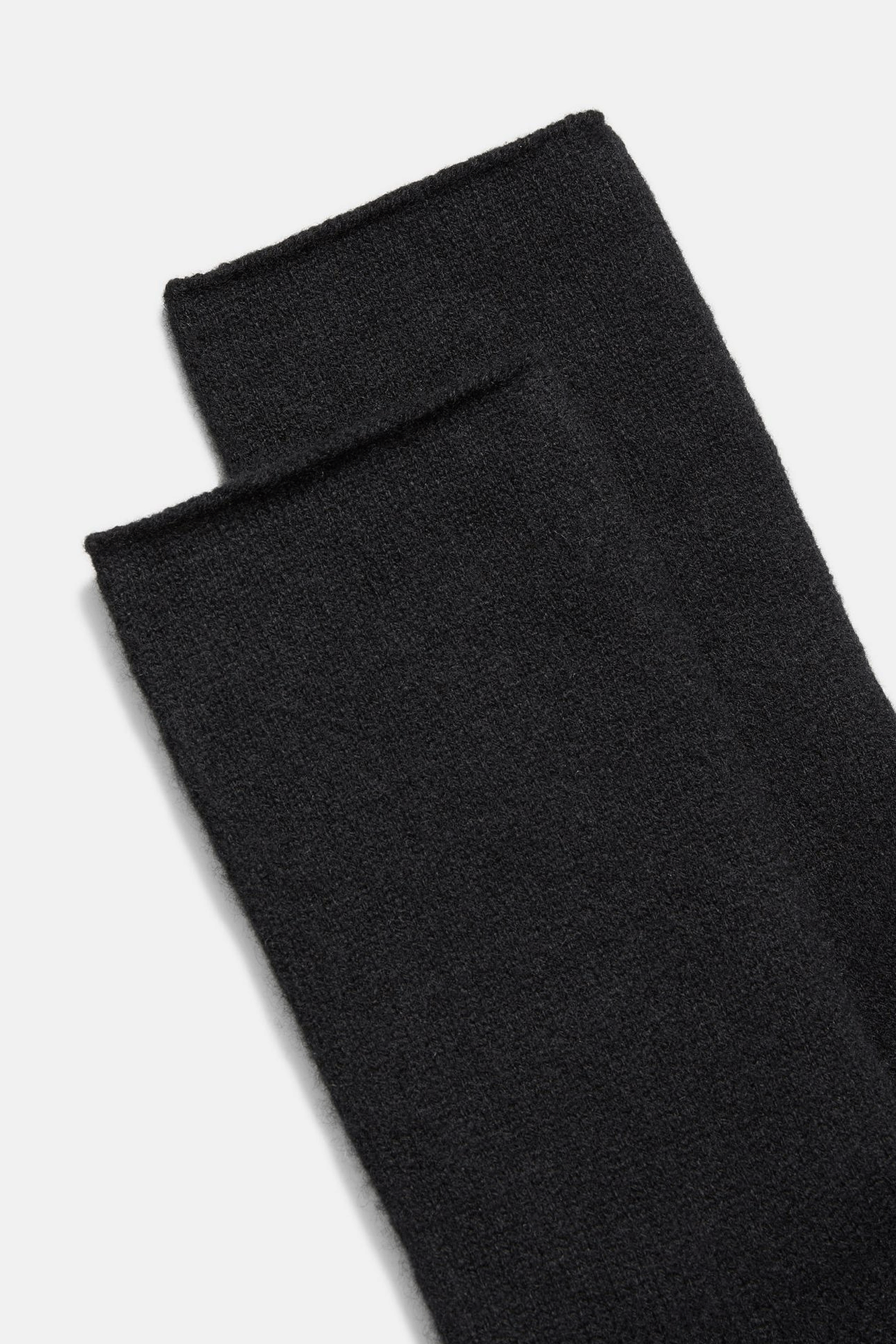 Cashmere Jersey Short Sock