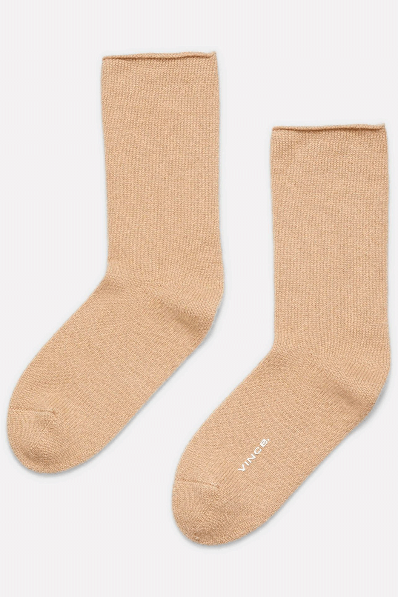 Cashmere Jersey Short Sock