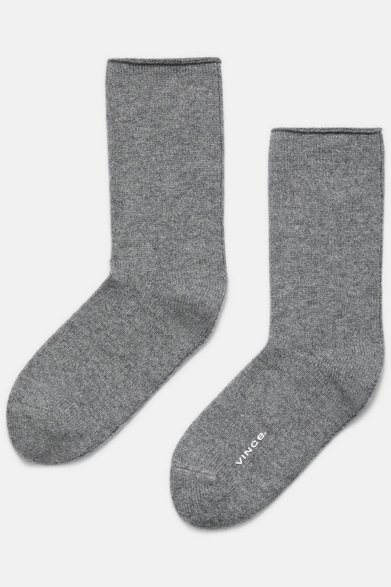 Cashmere Jersey Short Sock