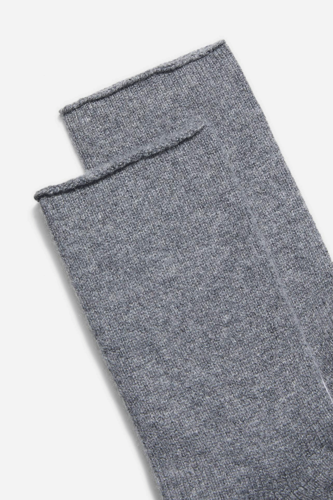 Cashmere Jersey Short Sock