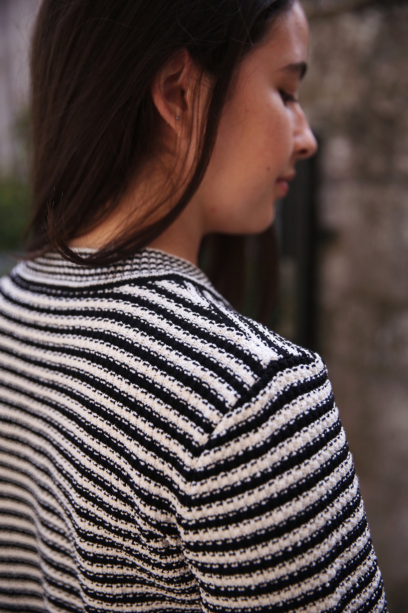 The Court Cardi Black Multi