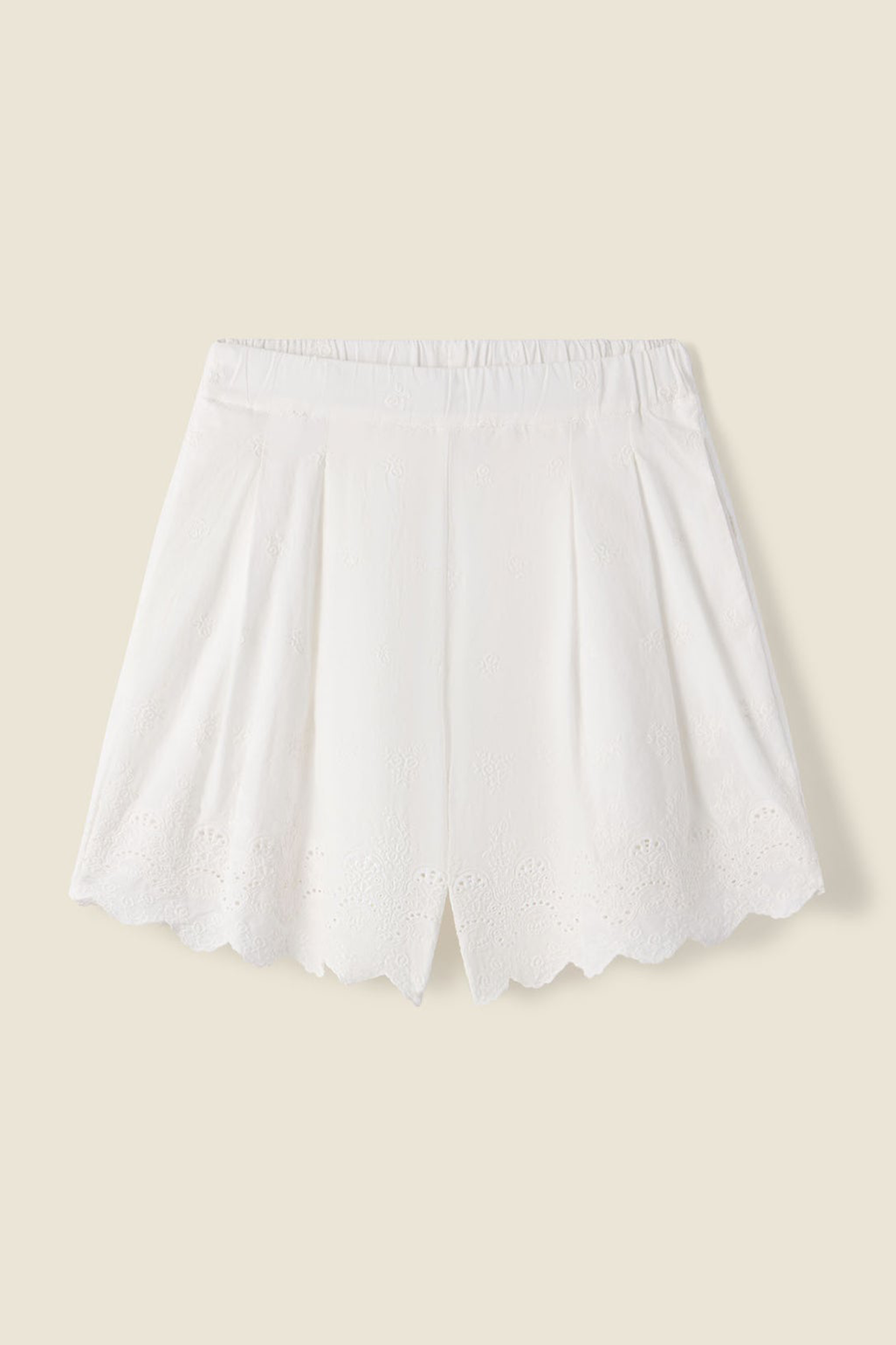 Everett Short Broderie Anglaise