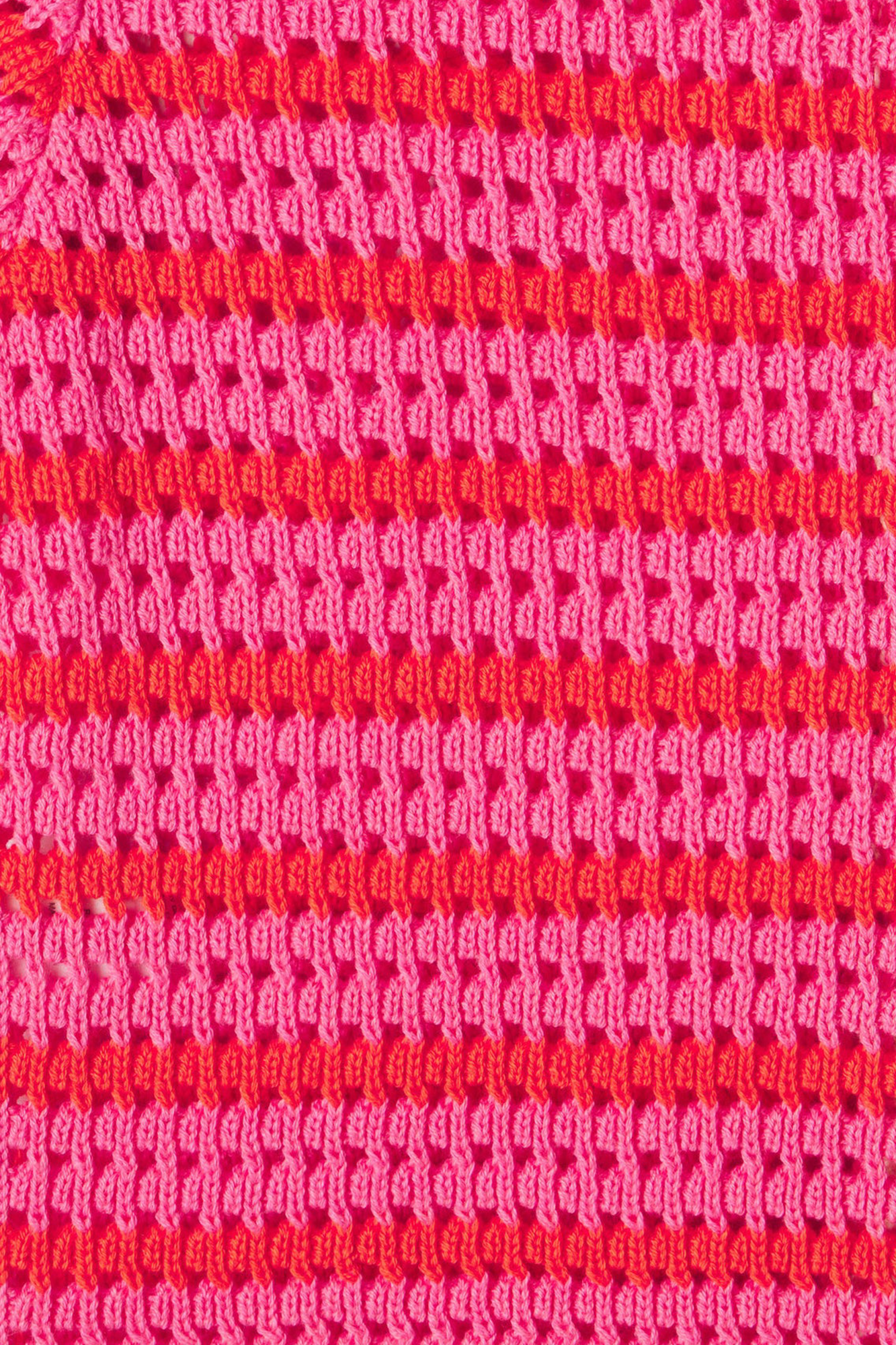 Lou Knit Cardigan Pink/Red Stripe
