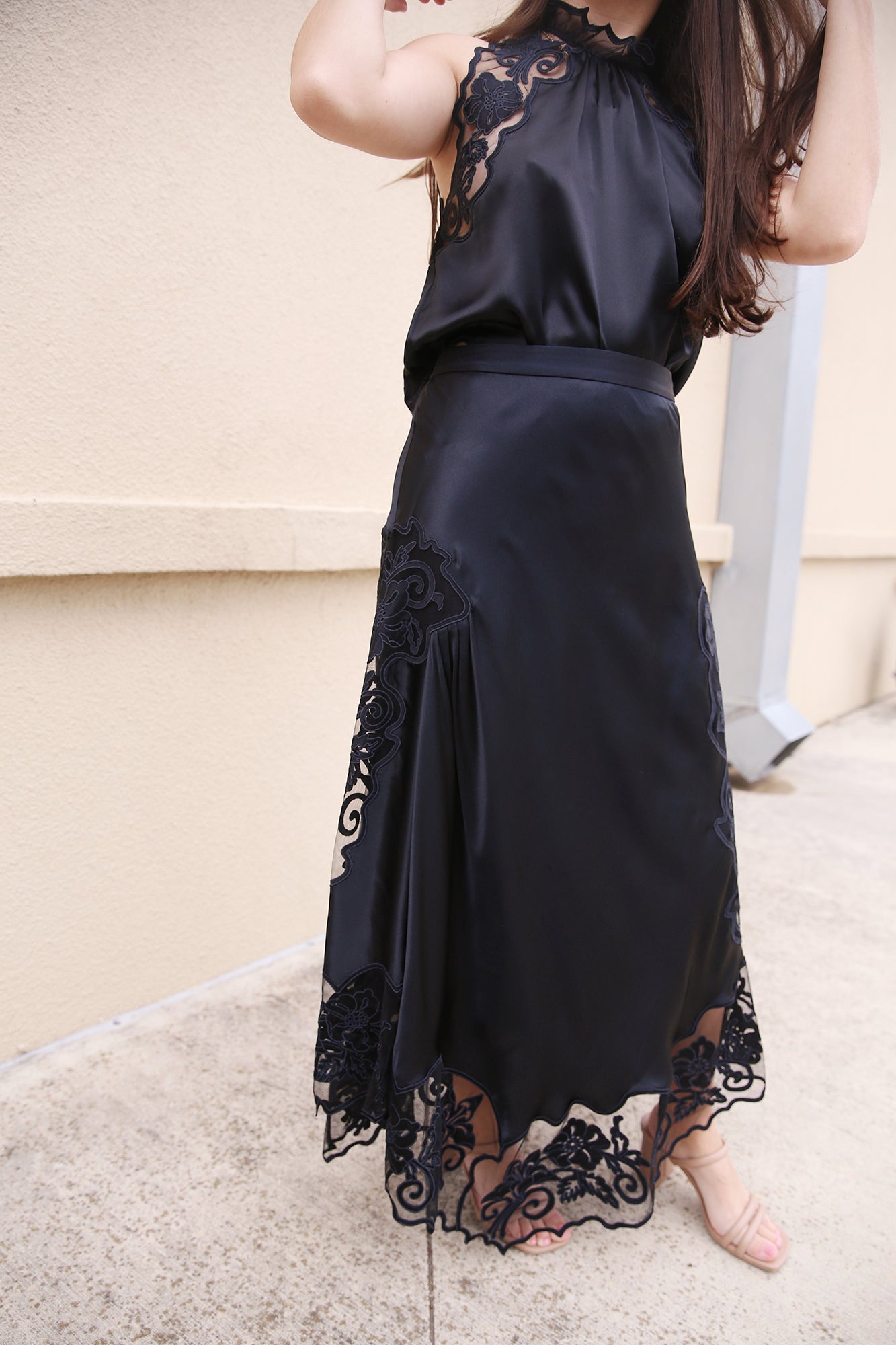 Cressida Skirt Noir