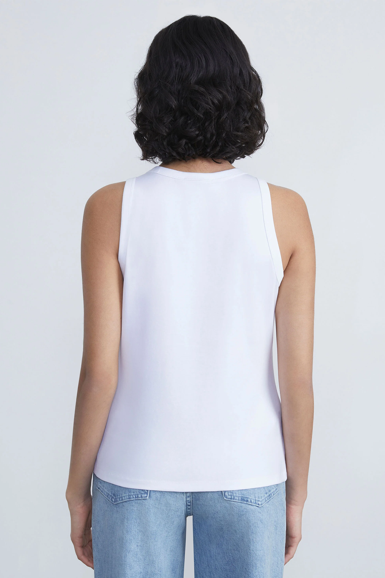 Cotton Rib Racerback Tank