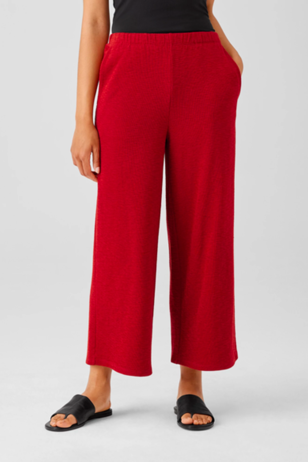Cropped Wide Pant