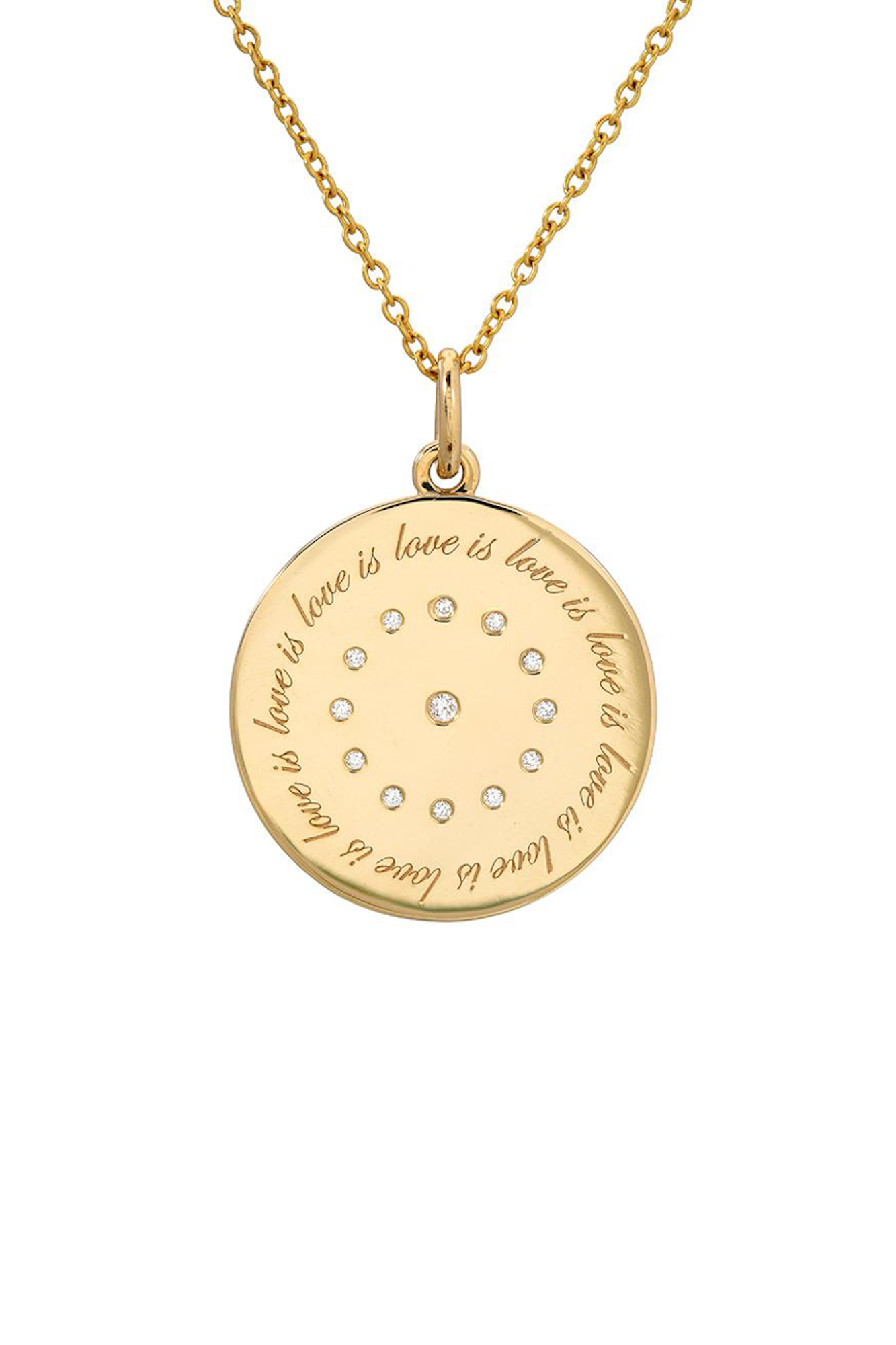 Love is Love Medallion