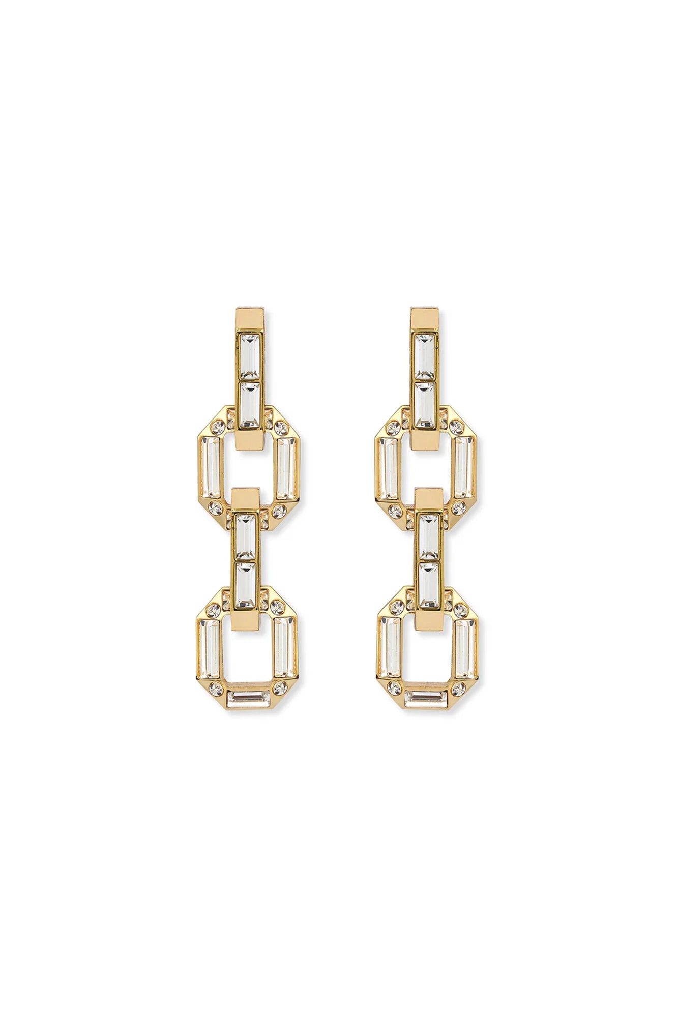 Rue de la Paix Link Long Earrings