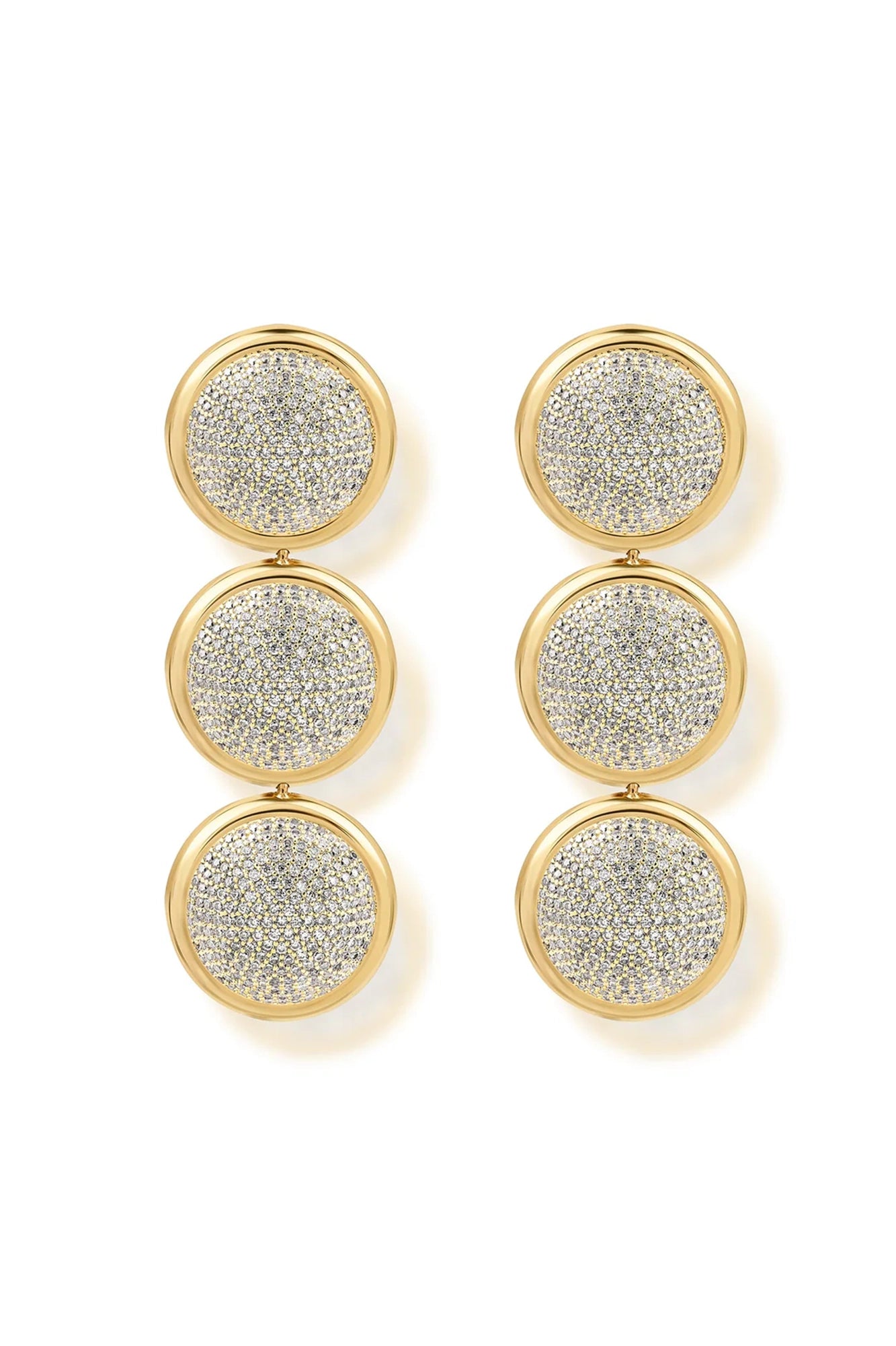 COSMOPOLITAN Crystal Trio Earrings
