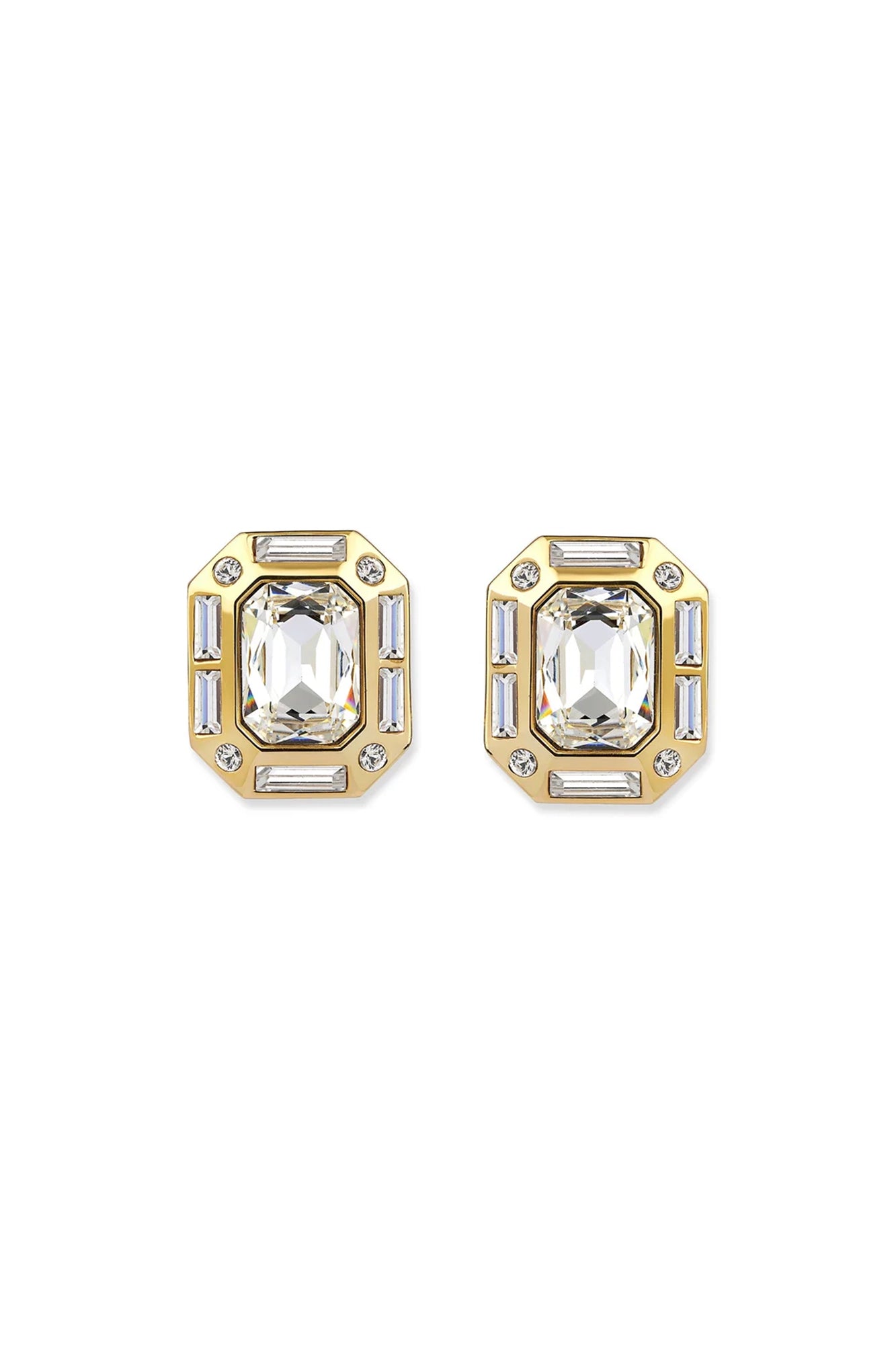 Place Vendome Diamond Crystal Earrings