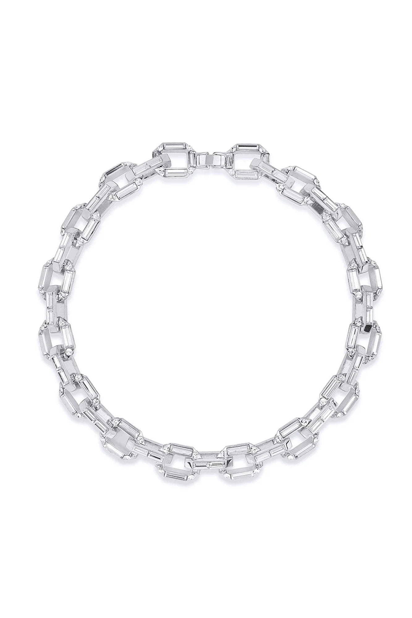Rue de la Paix Link Chain Silver Necklace