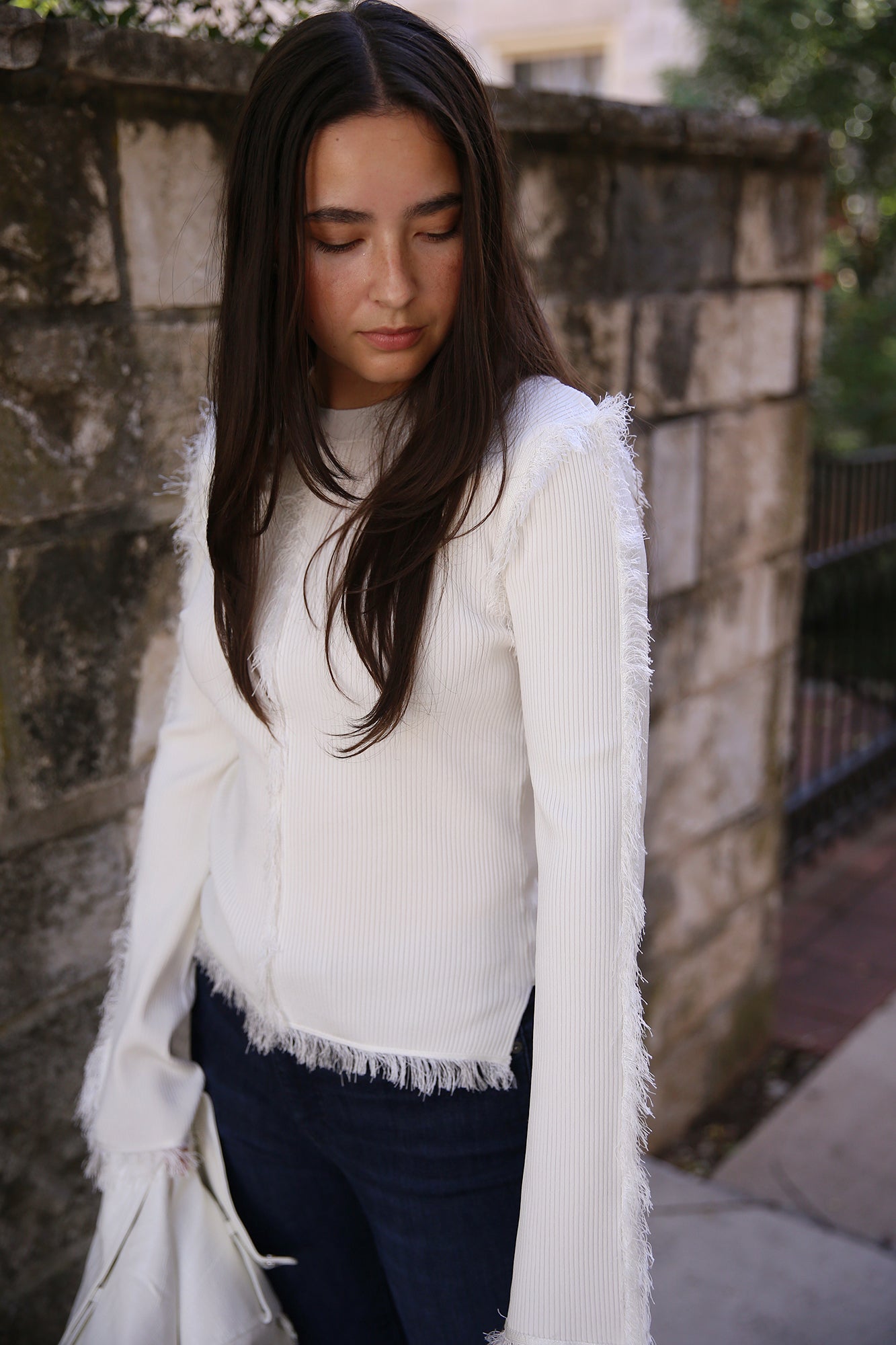 Alma Fringe Top