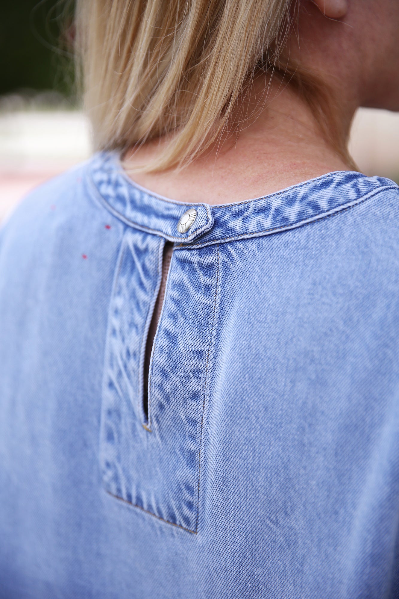 Austin Denim Top