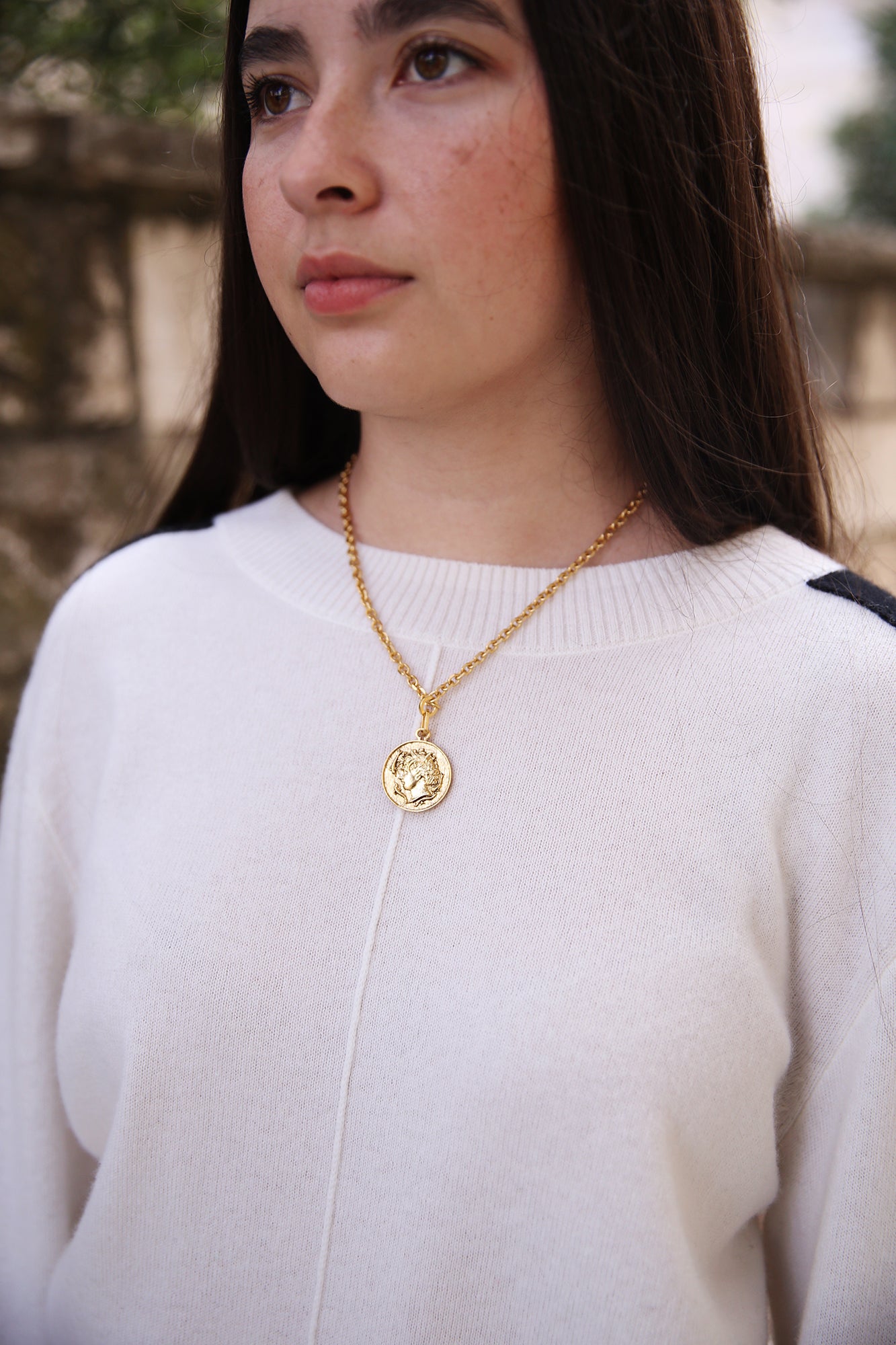 Braelynn Necklace Gold