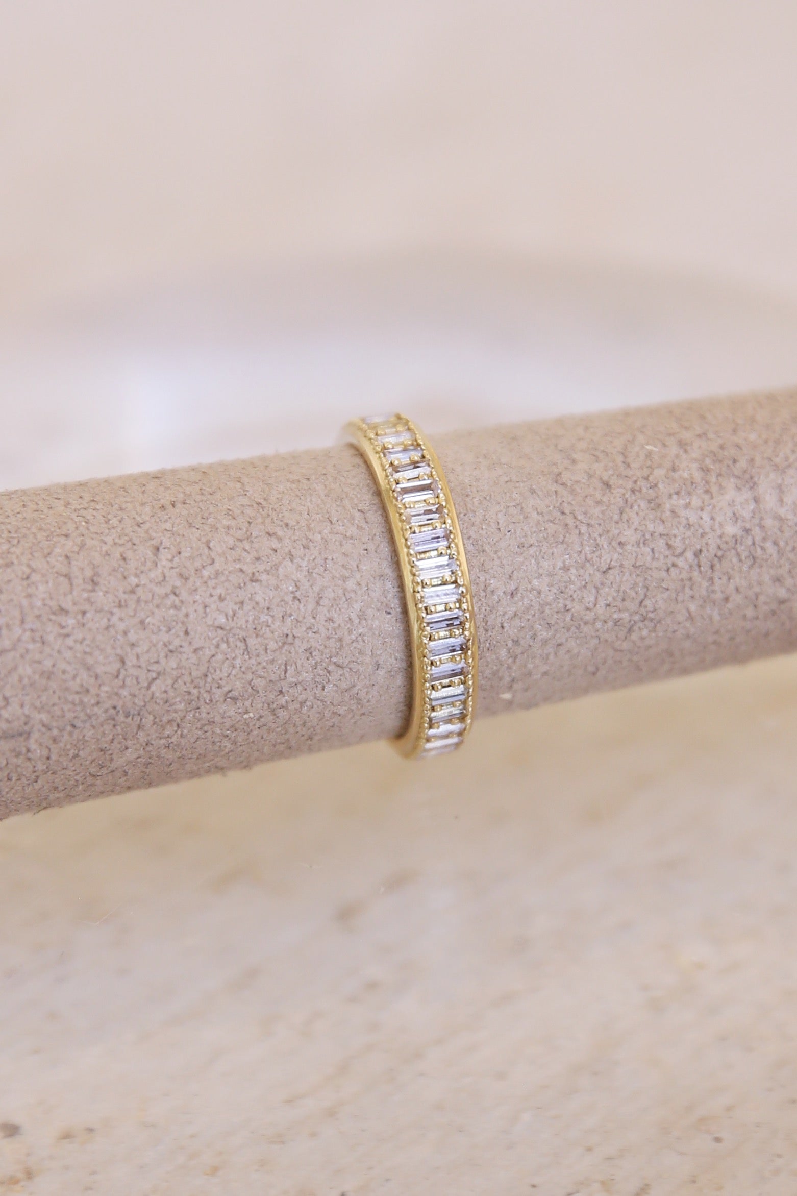 Baguette Stack Band Ring
