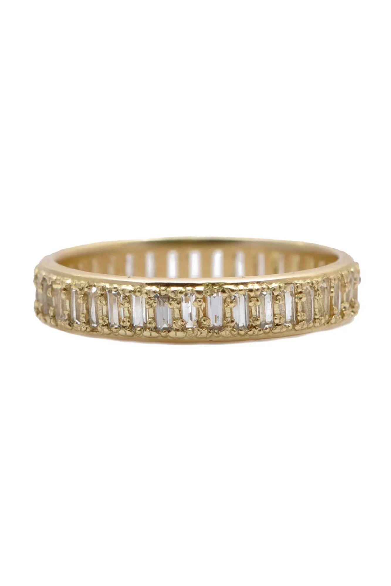 Baguette Stack Band Ring