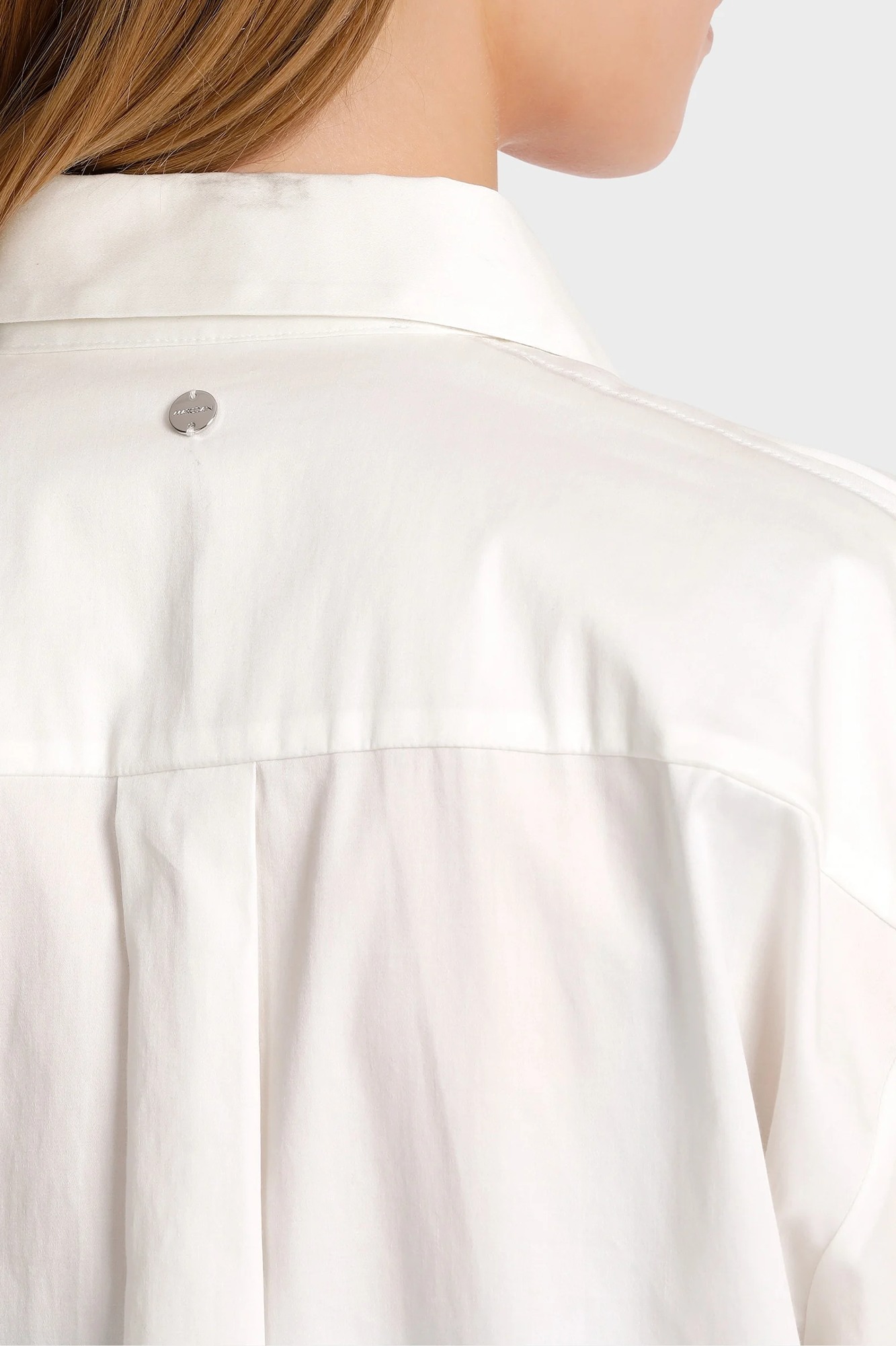 Beach House Printed A-Line Shirt Blouse White