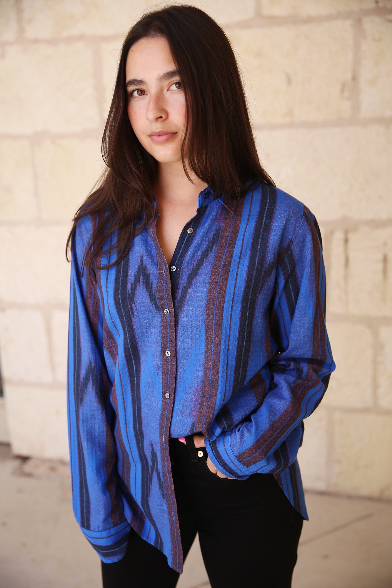 Beau Shirt Electric Blue