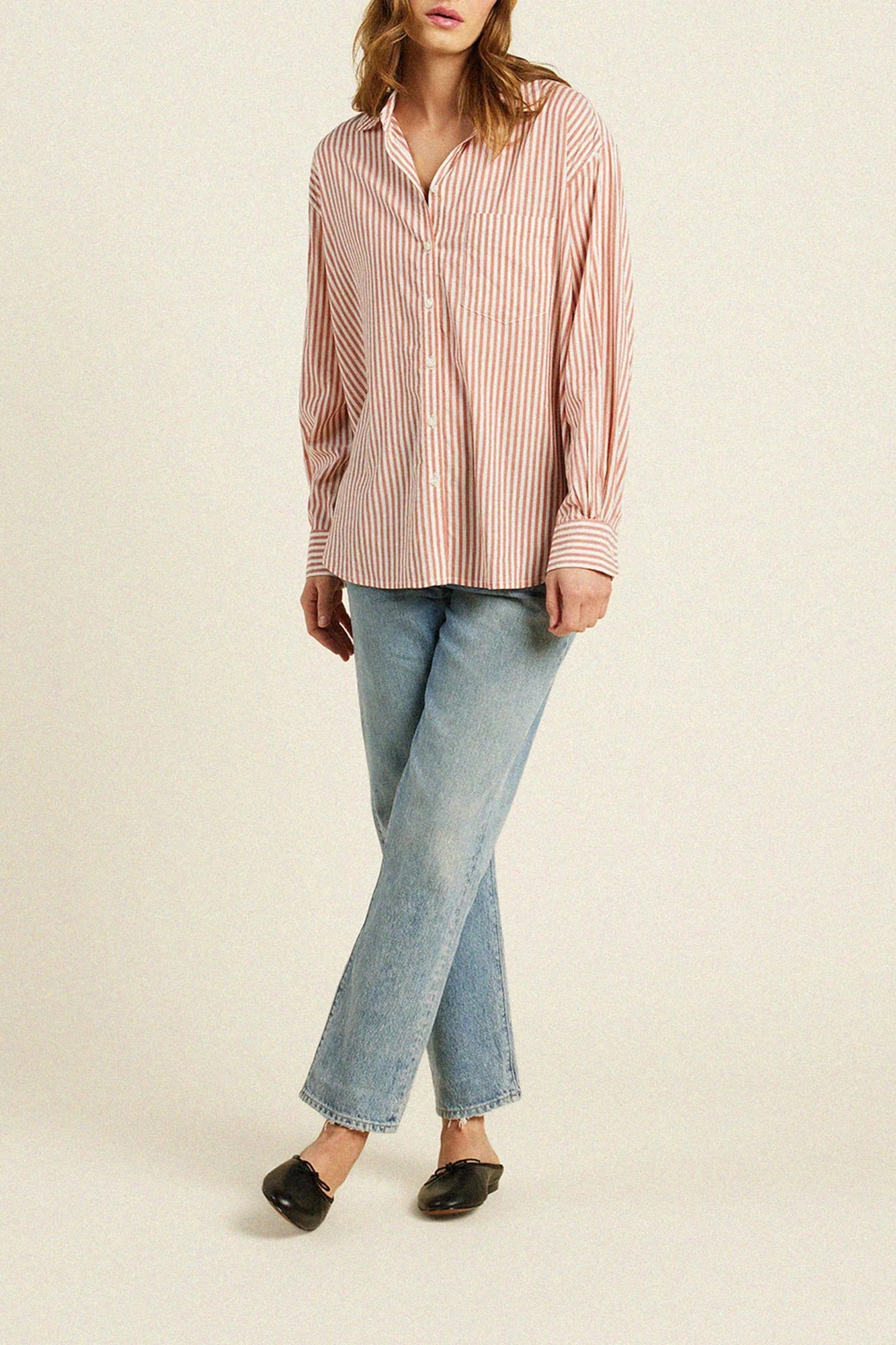 Blake Oversized Shirt Brandy Shirt