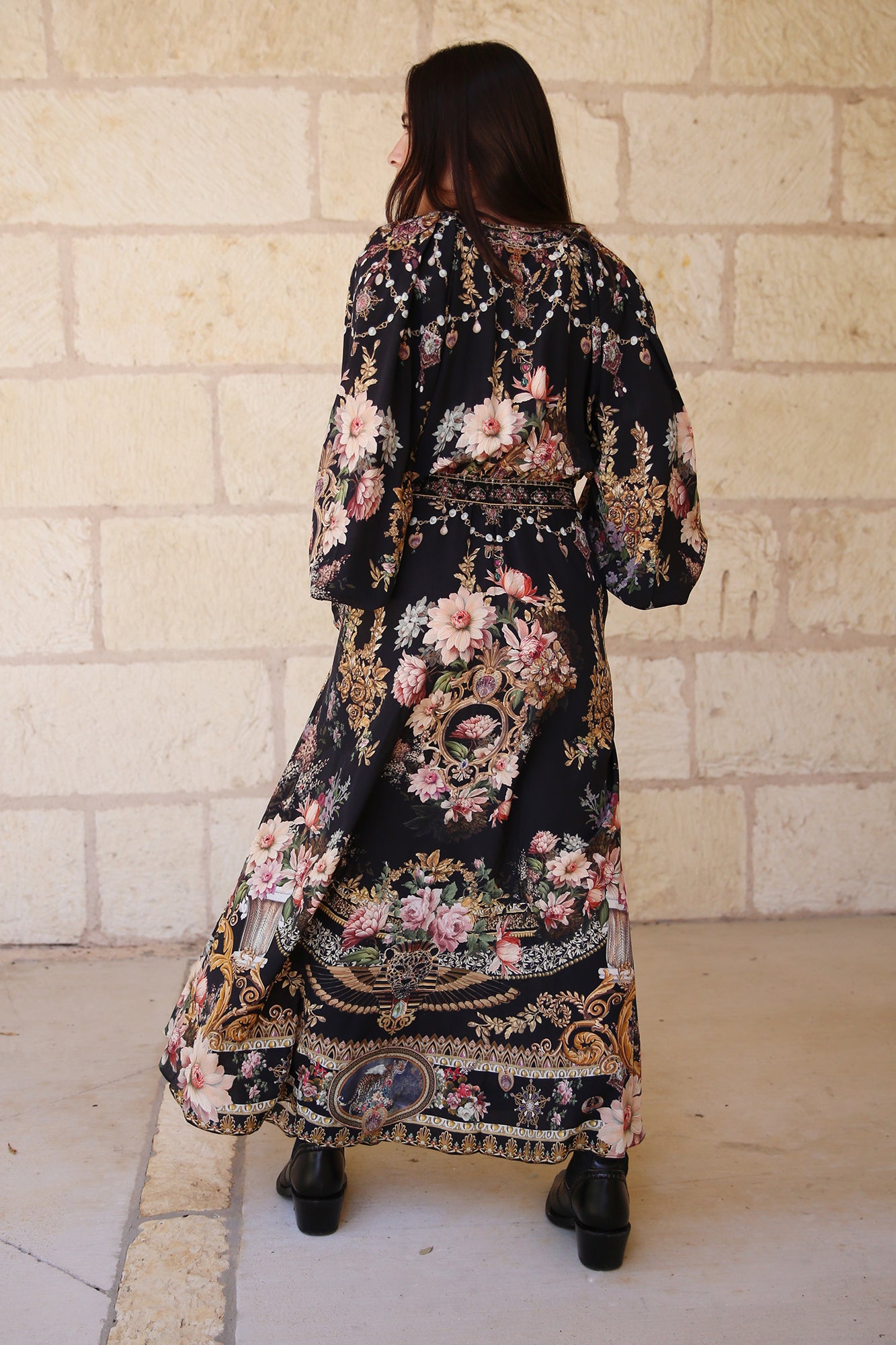 Raglan Shirred Waist Dress Dynasty Daze