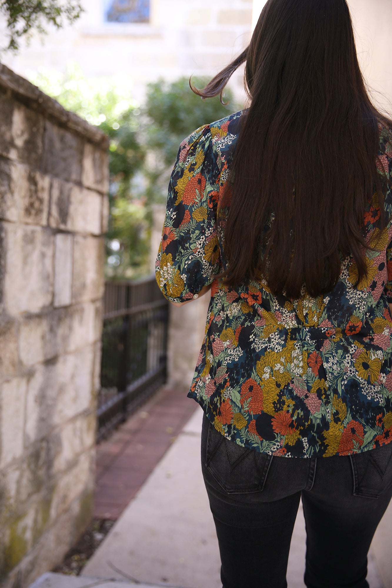 Dakota Blouse Deep Bramble