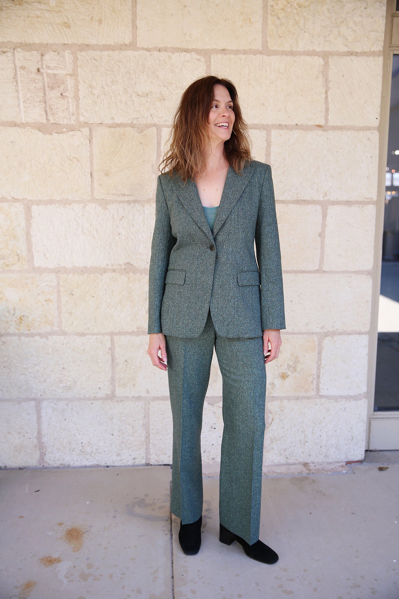 Donegal Tweed Gates Pant Ivy Vine Multi