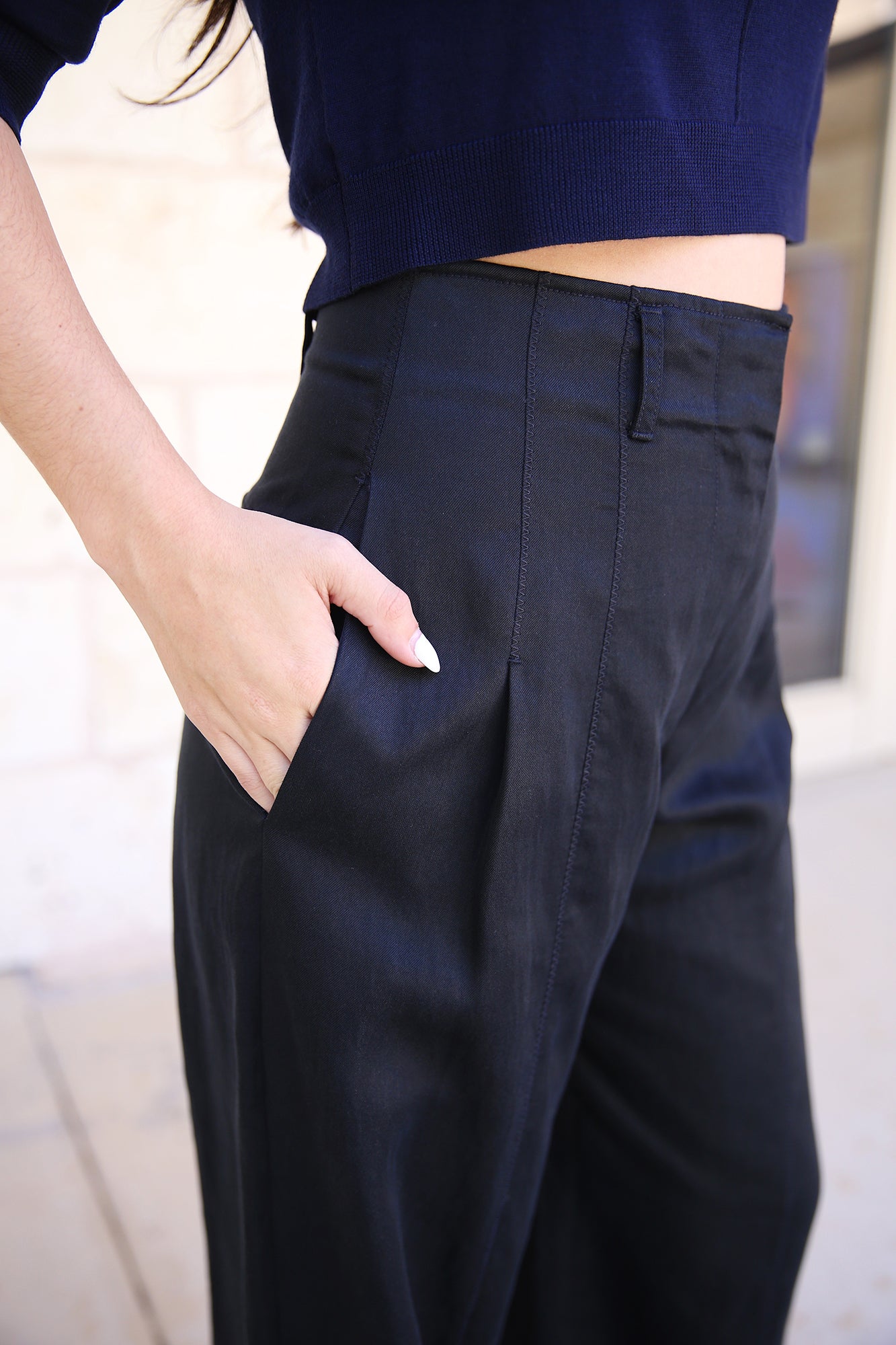 Delvine Pant Noir