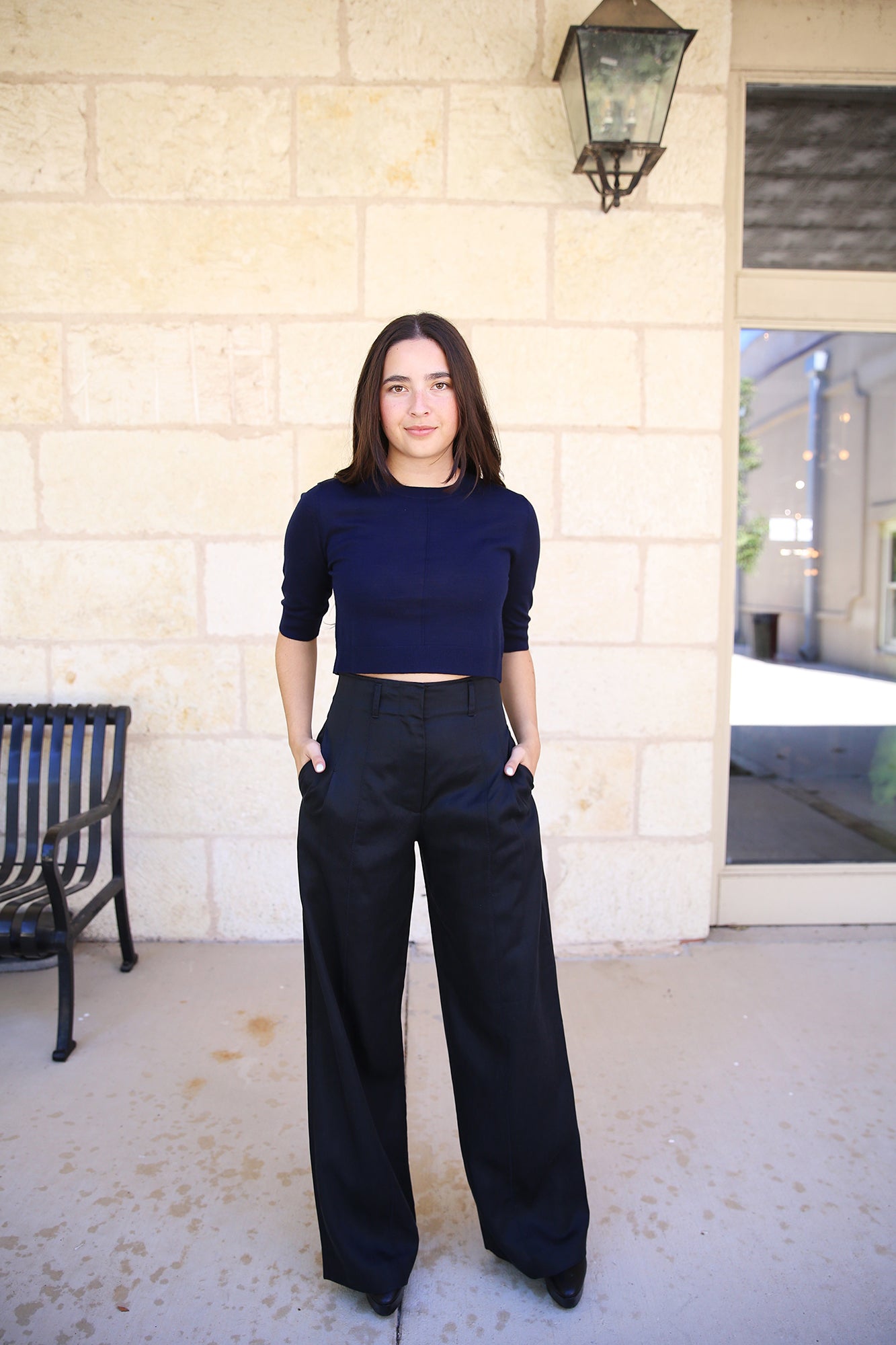 Delvine Pant Noir