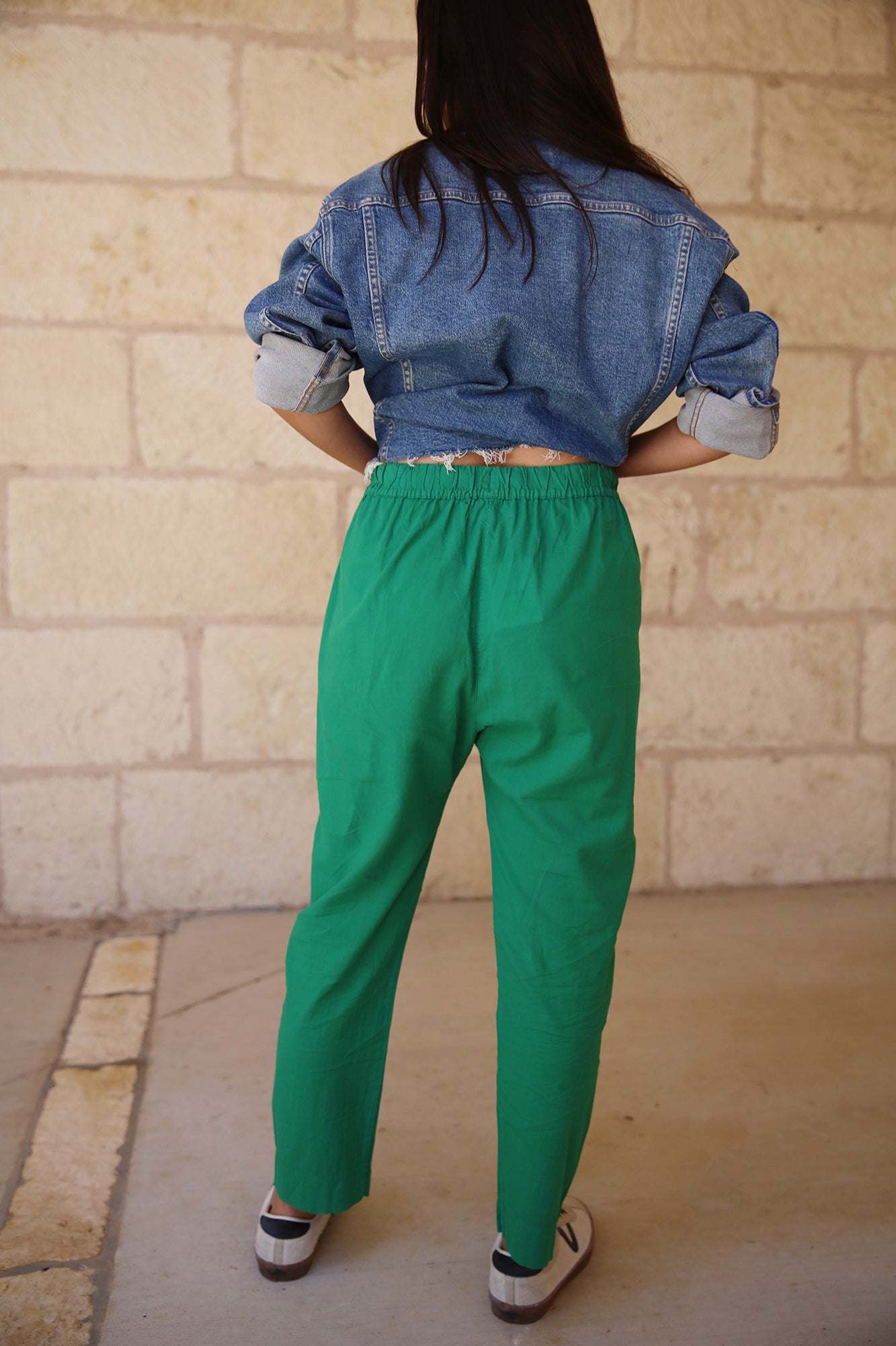 Draper Pant Sea Green