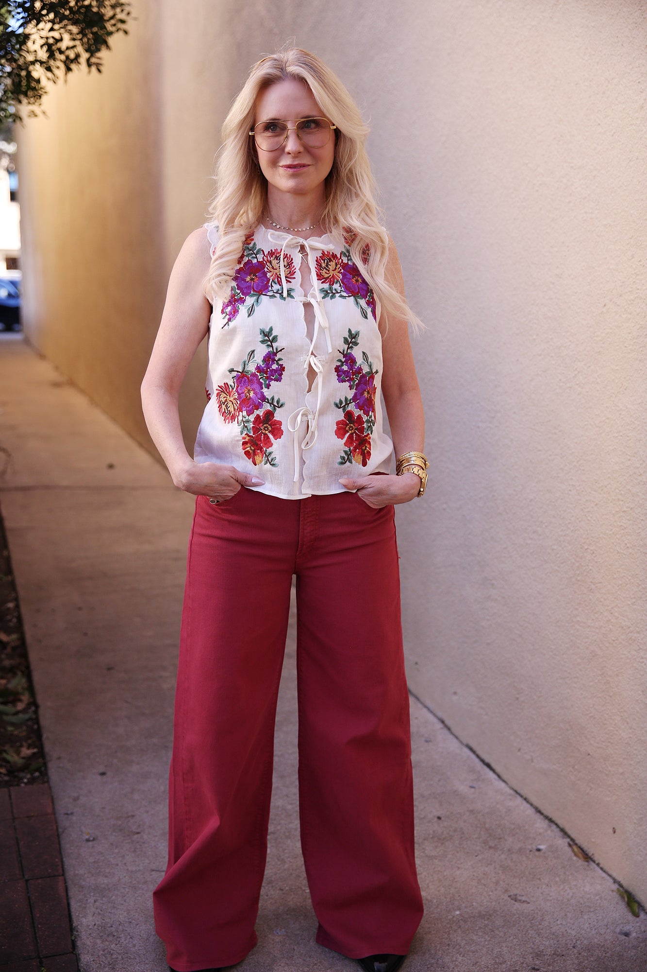 Frida Embroidery Vest