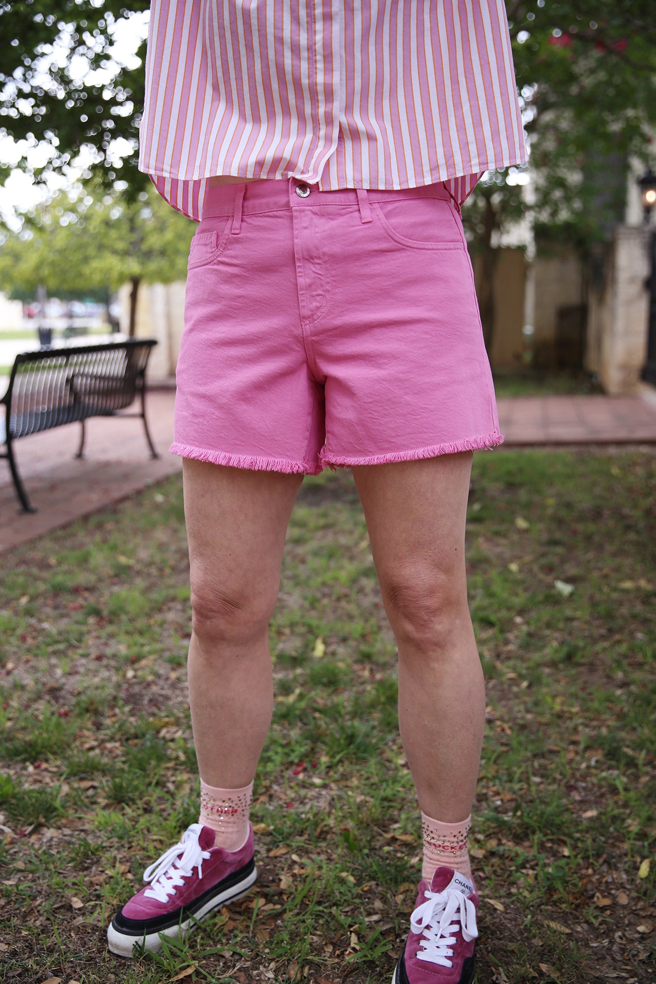 Hailey Denim Short